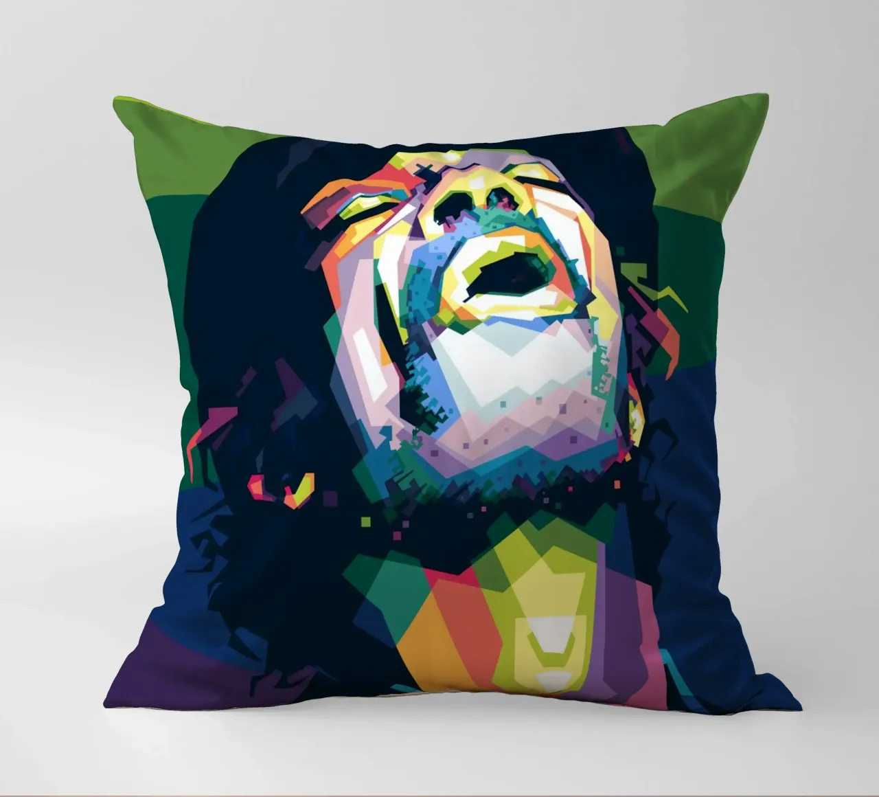 Gil Scott Heron Pop Art WPAP cuscino da Alkahfsmart