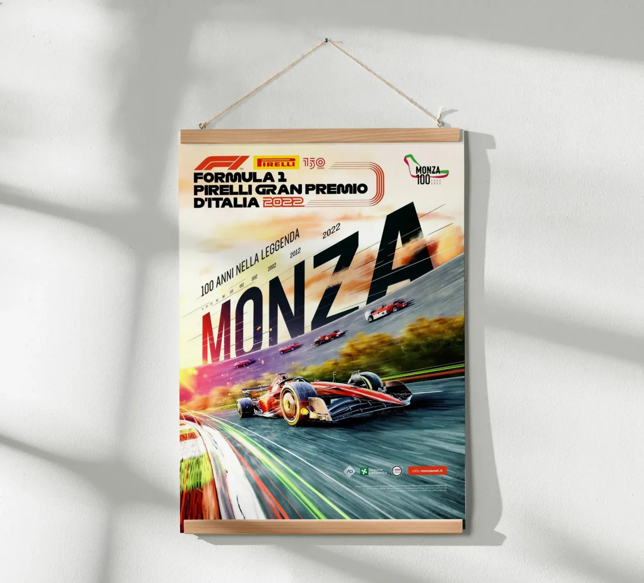 Monza Formula 1 grand Prix monaco poster da AUTOSHOOT