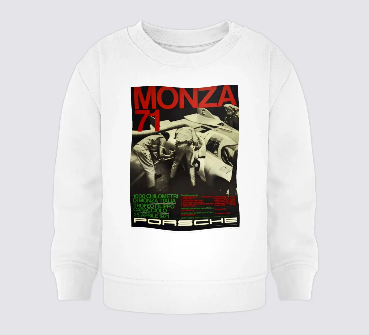 Monza Grand Prix Monaco baby sweatshirt by AUTOSHOOT