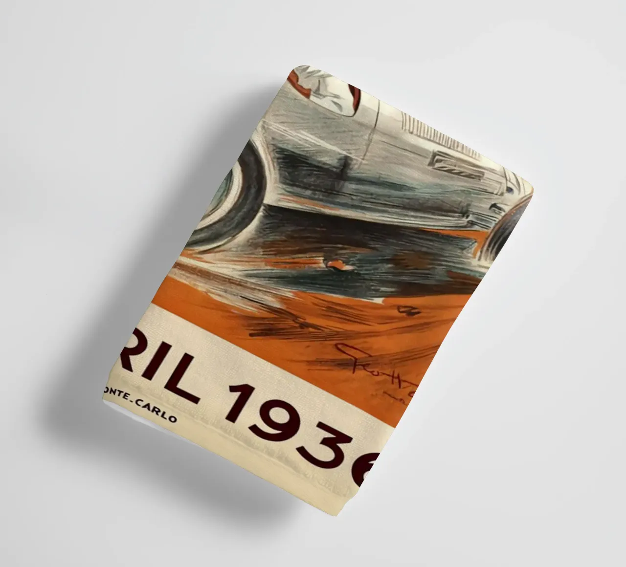 Monaco 11 April 1936 towel by AUTOSHOOT