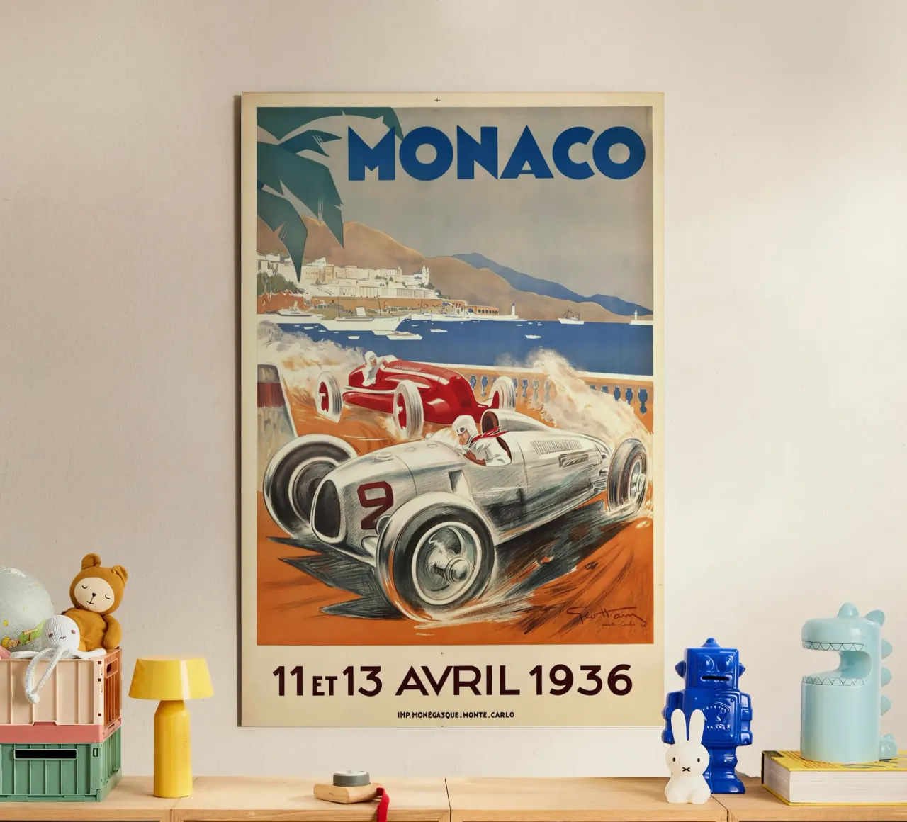 Monaco 11 April 1936 forex plate by AUTOSHOOT