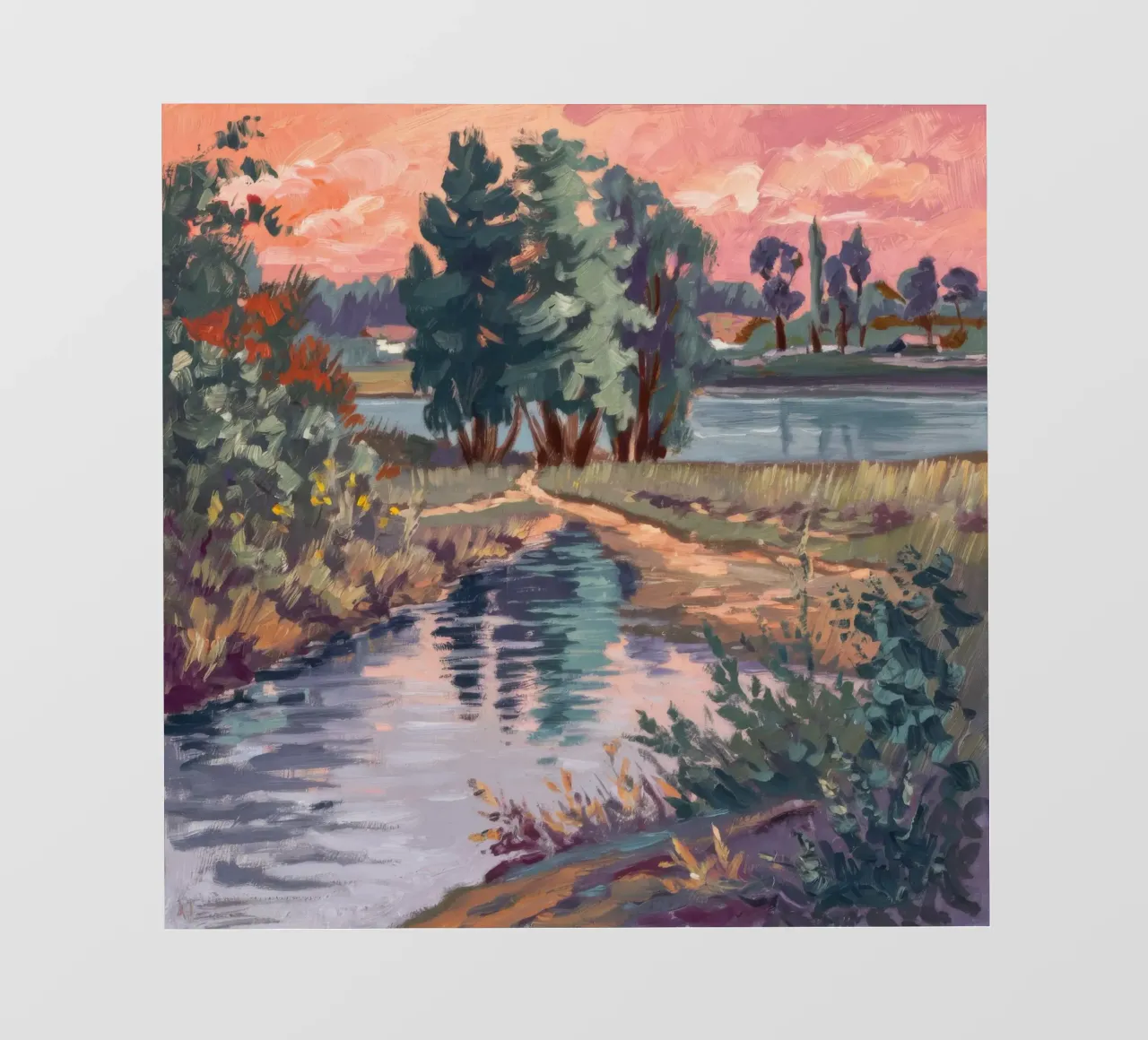 Rustic Stream Serenity photo wallpaper by Verve Pigments