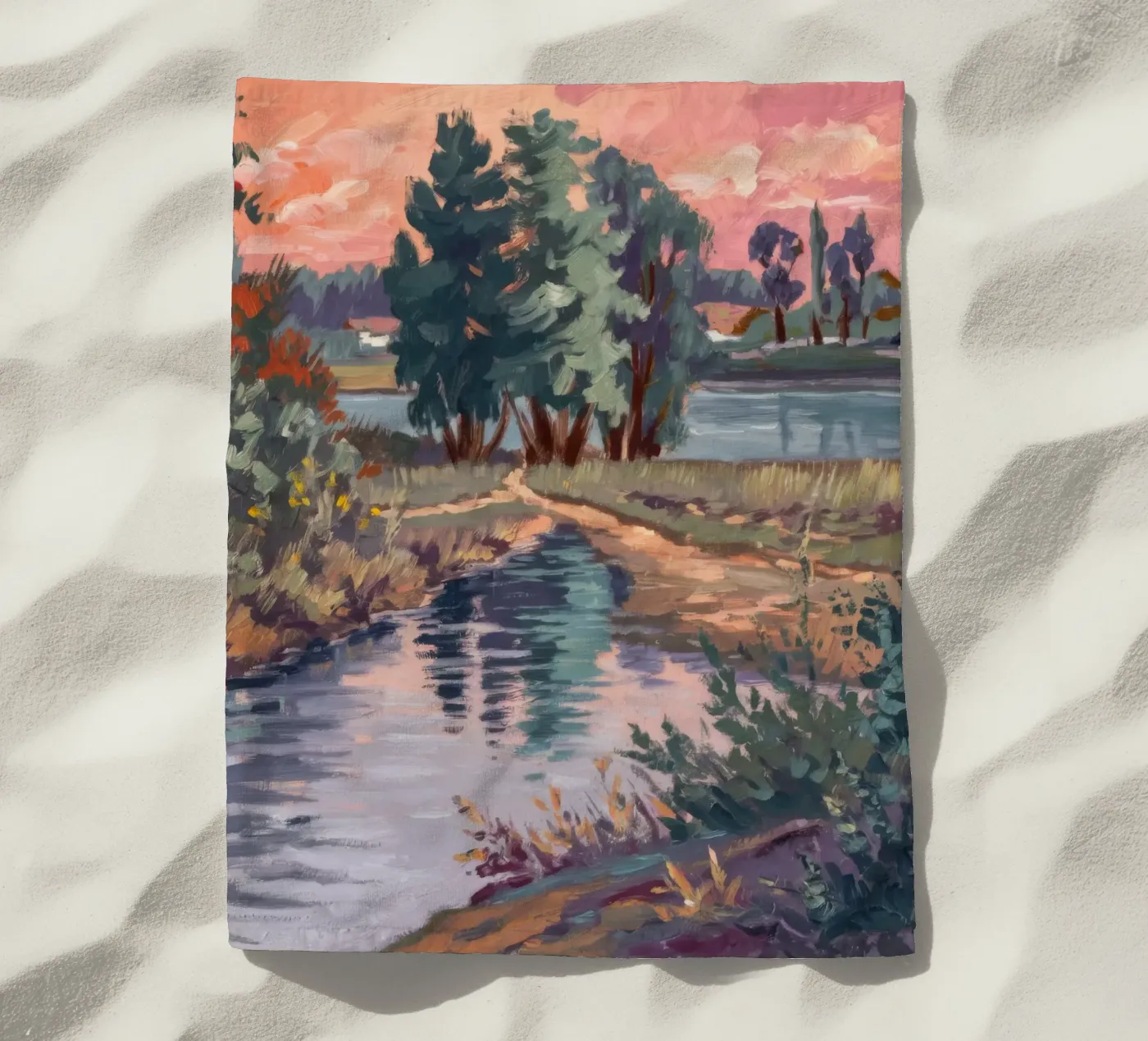 Rustic Stream Serenity telo mare da Verve Pigments