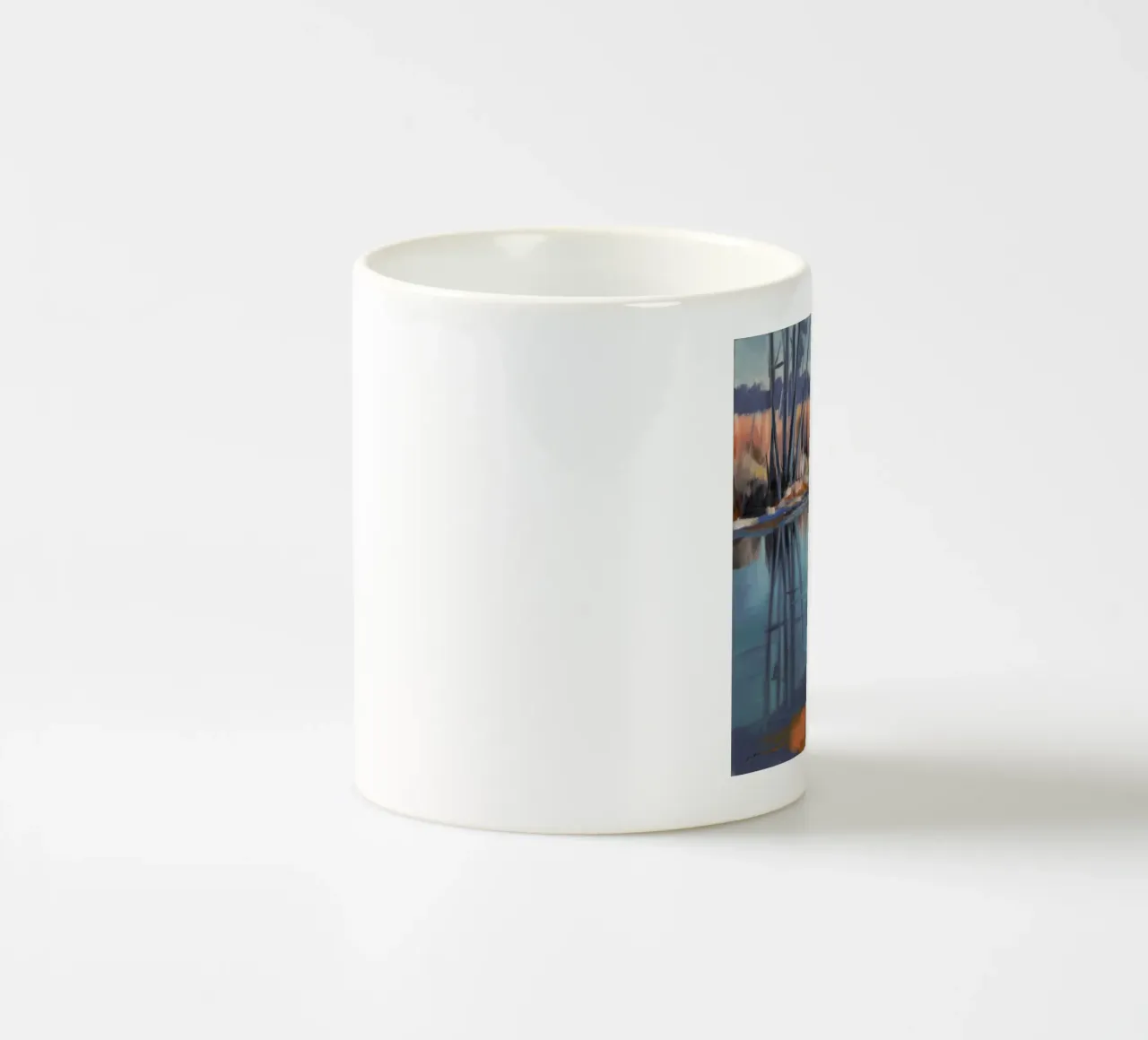 Marshland Twilight Glow (bagliore crepuscolare) tazza in ceramica da Verve Pigments