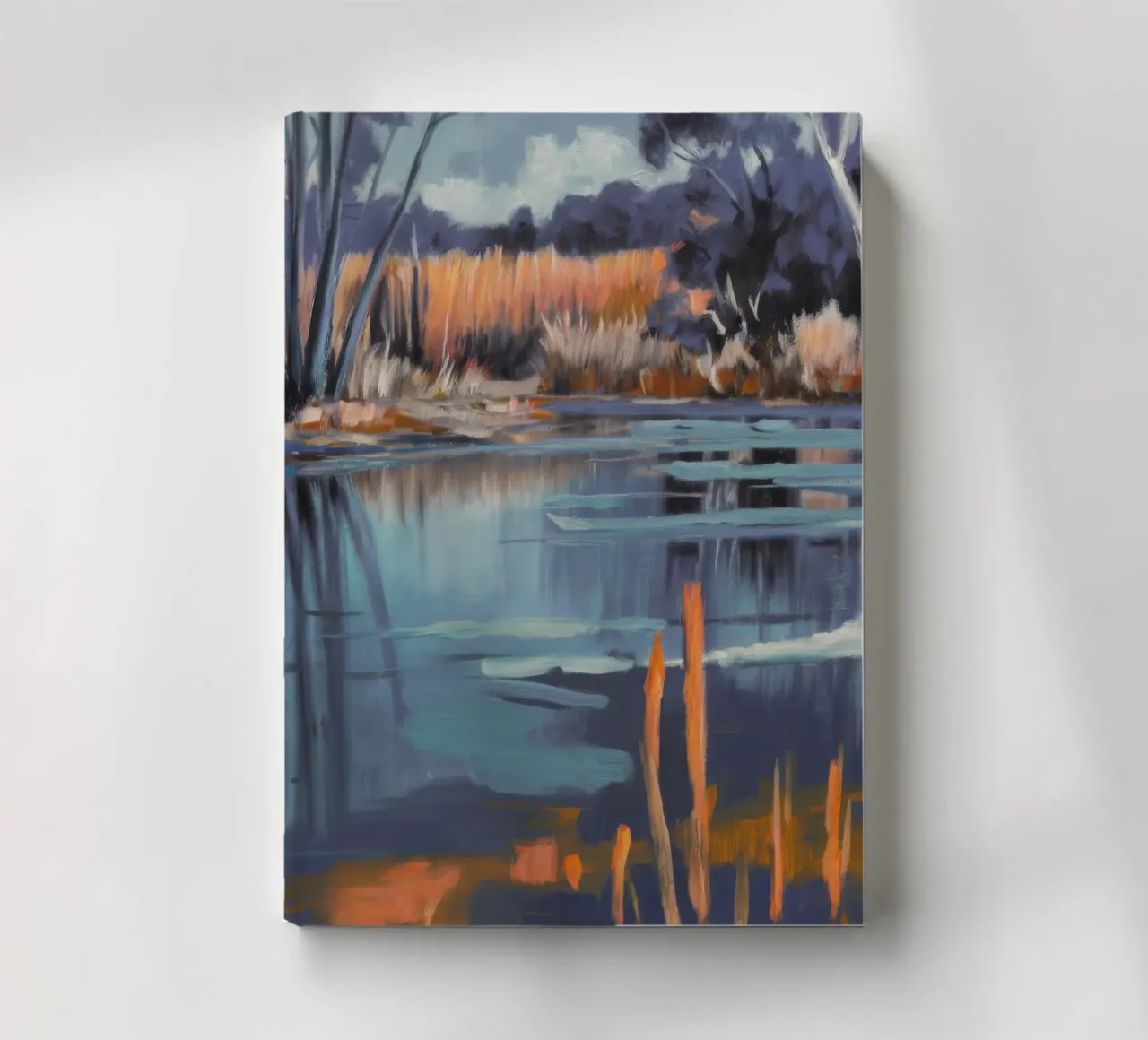 Marshland Twilight Glow notebook by Verve Pigments