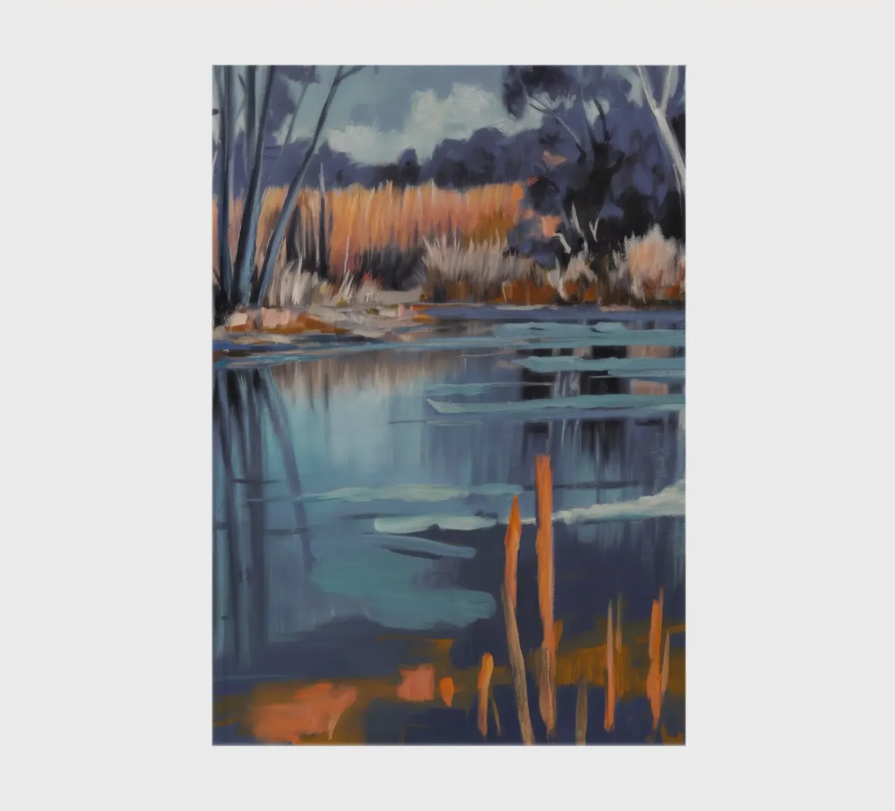 Marshland Twilight Glow notebook by Verve Pigments