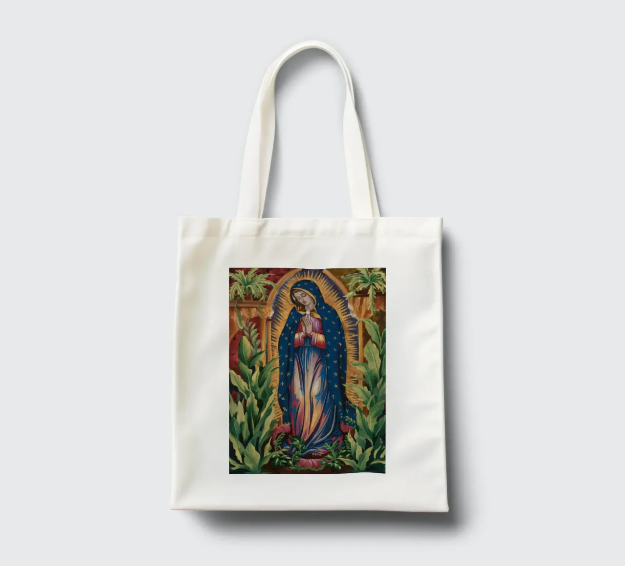 Sacro splendore verginale borsa in juta da Verve Pigments