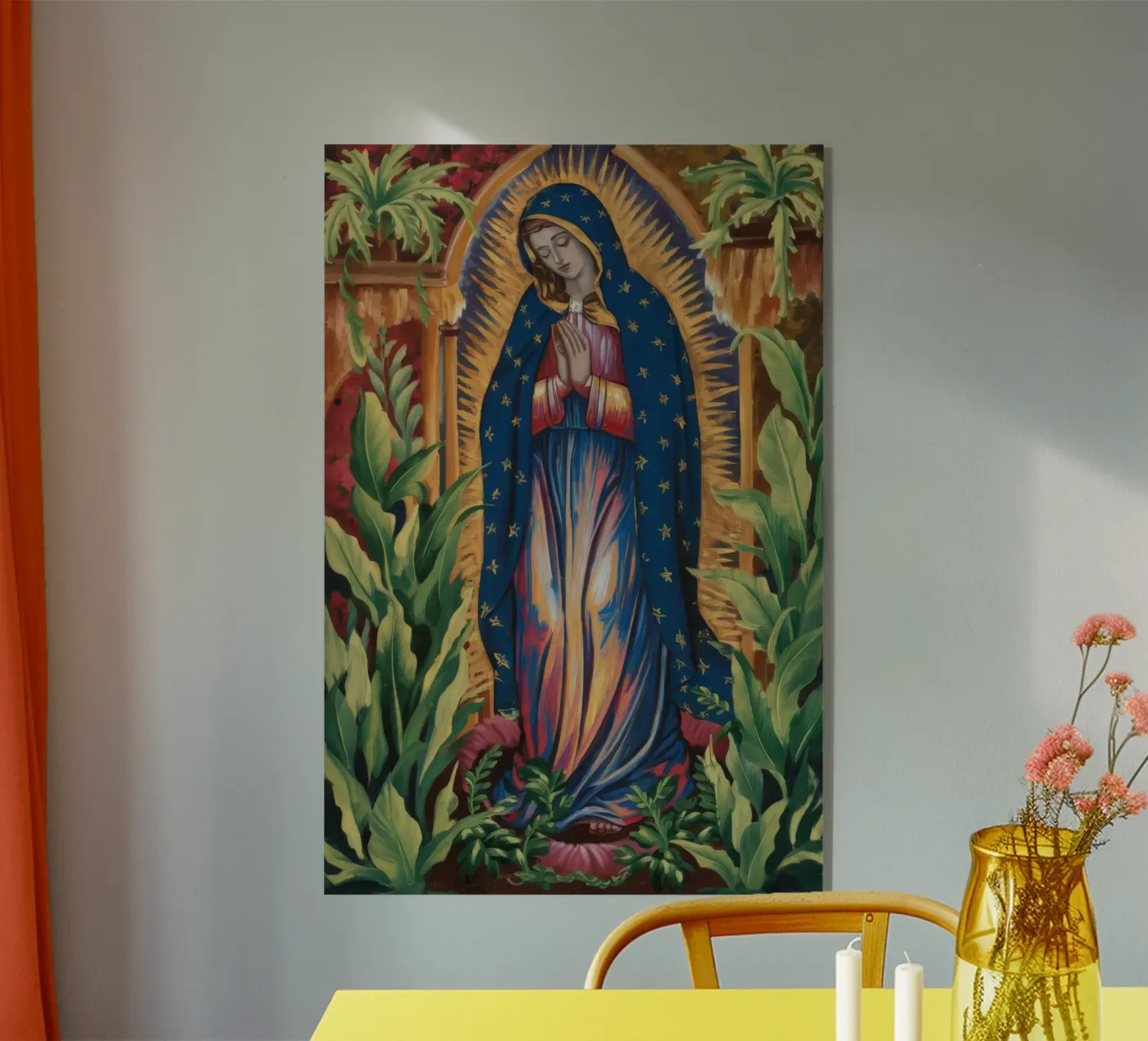 Sacro splendore verginale plexiglass da Verve Pigments