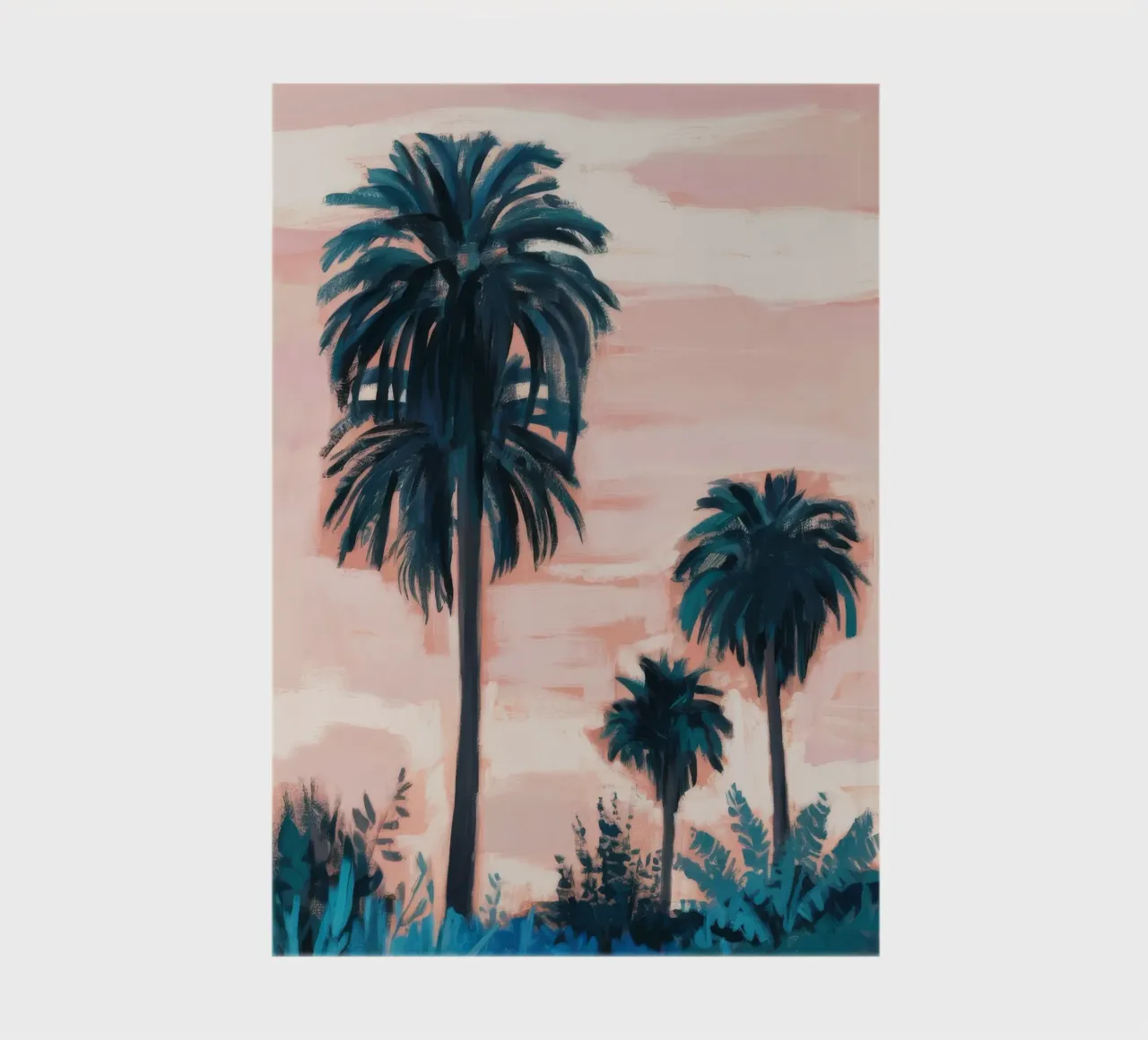 Palm Trio Splendor notebook by Verve Pigments