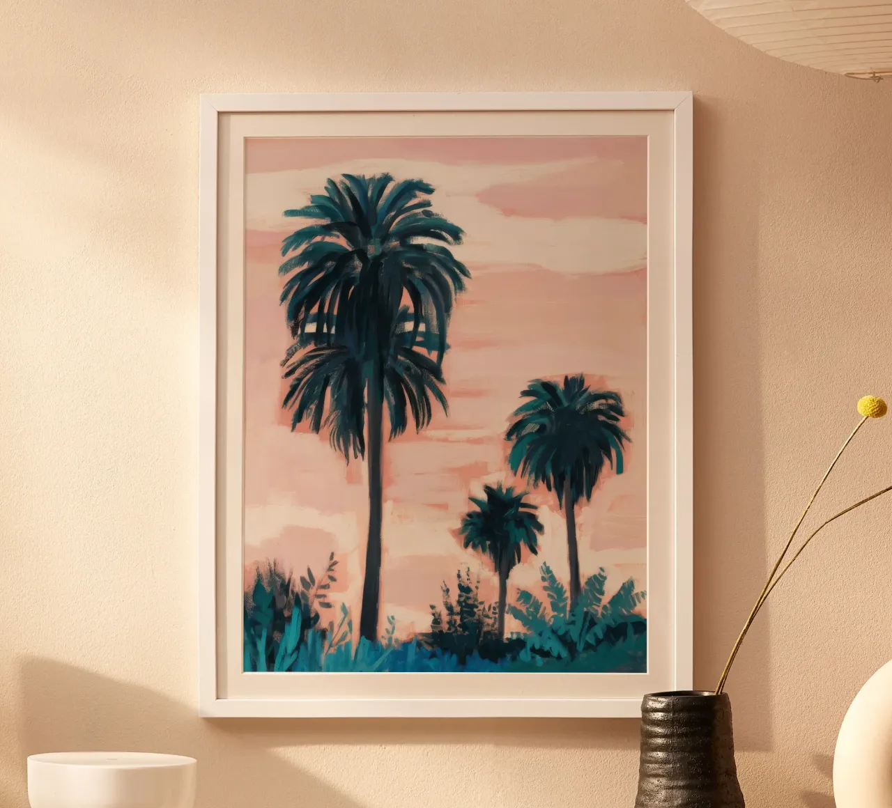 Palm Trio Splendor carta hahnemühle da Verve Pigments