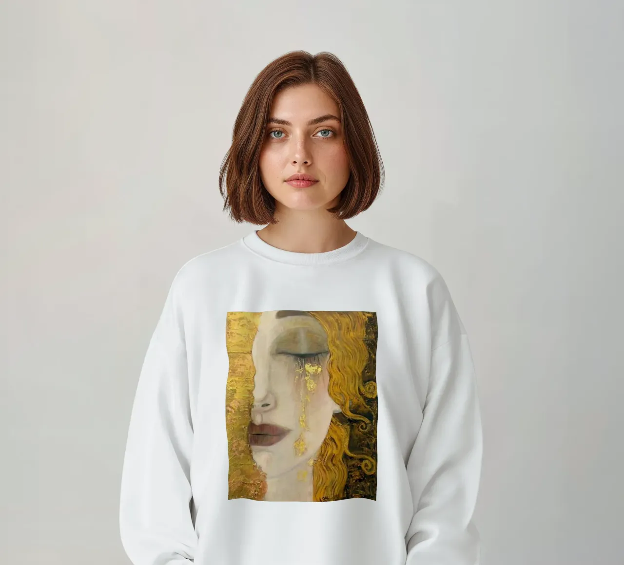 Freya's Tears Klimt sweatshirt by venbeshop