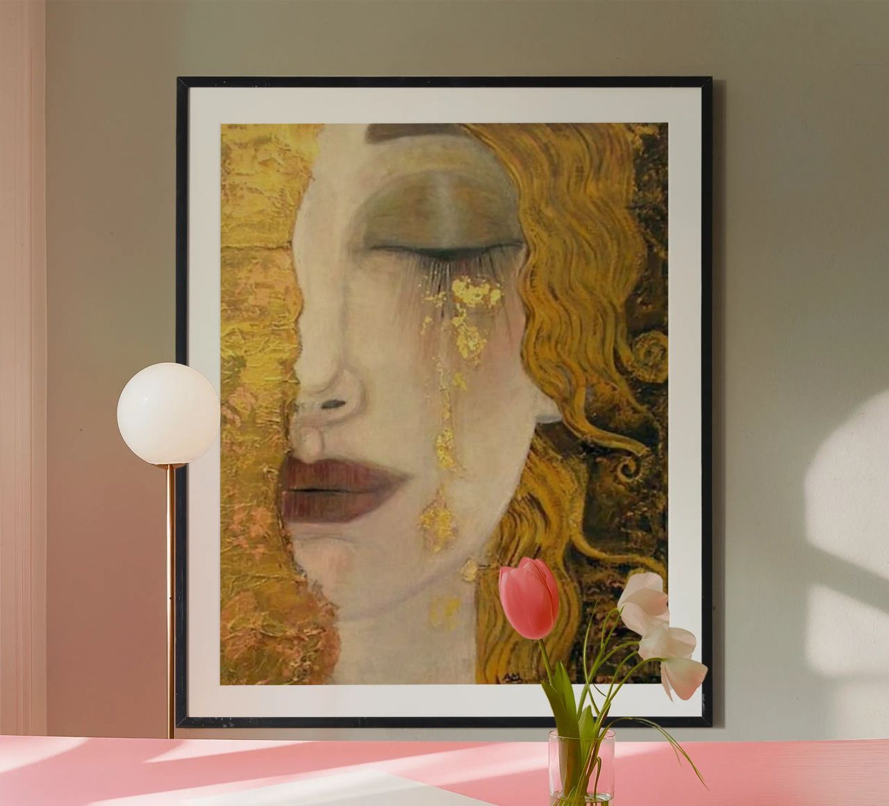Freyas Tears Klimt Poster von venbeshop