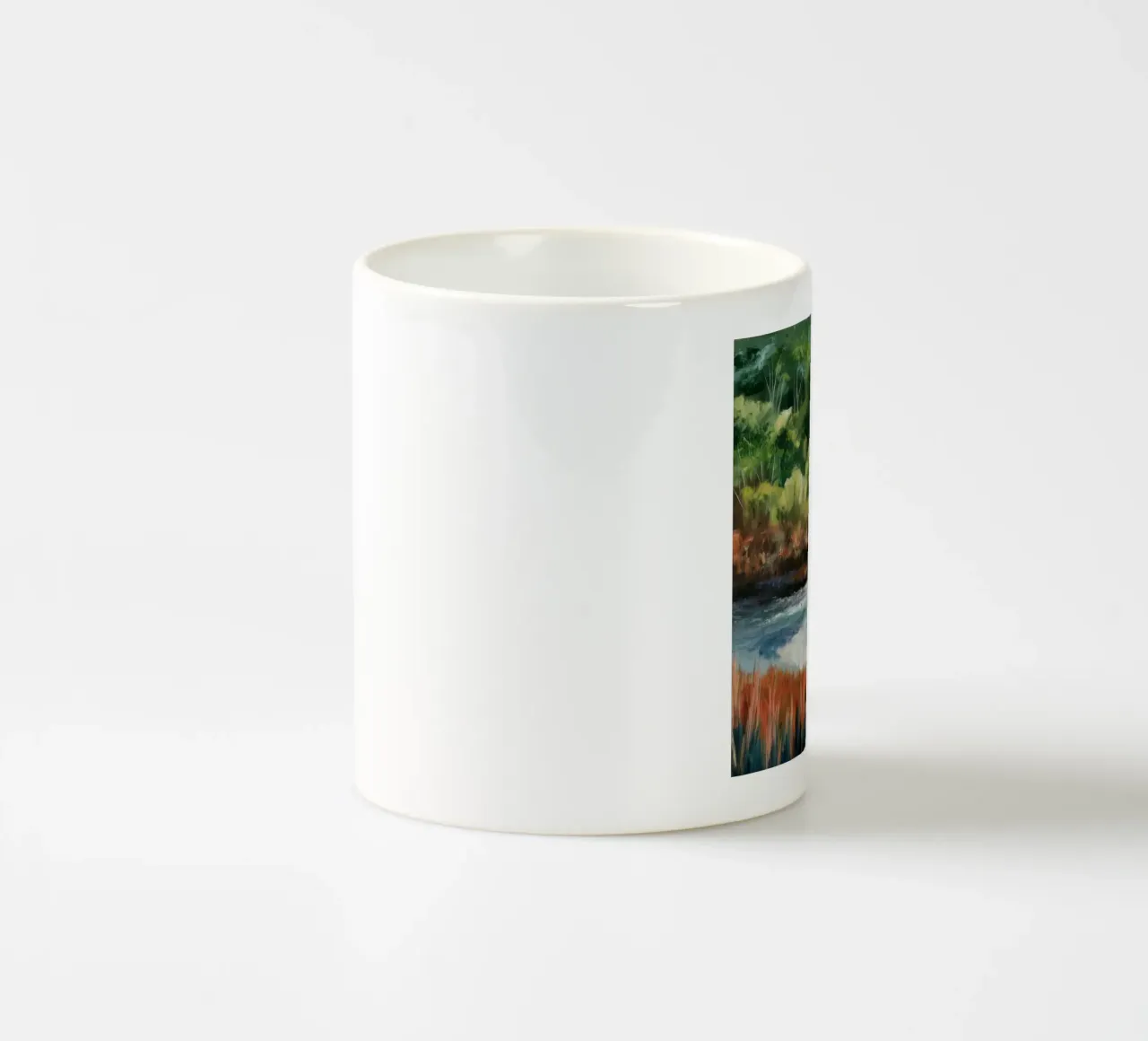 Bellezza verdeggiante delle zone umide tazza in ceramica da Verve Pigments