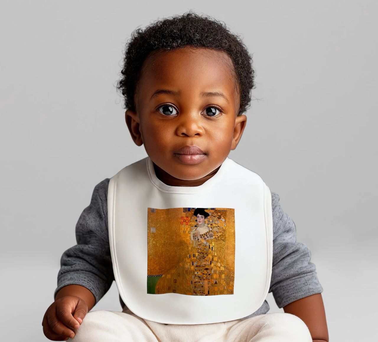 The Woman In Gold Klimt Babylätzchen von venbeshop