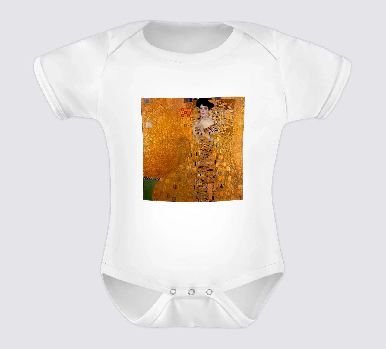 The Woman In Gold Klimt Kurzarm Babybody von venbeshop