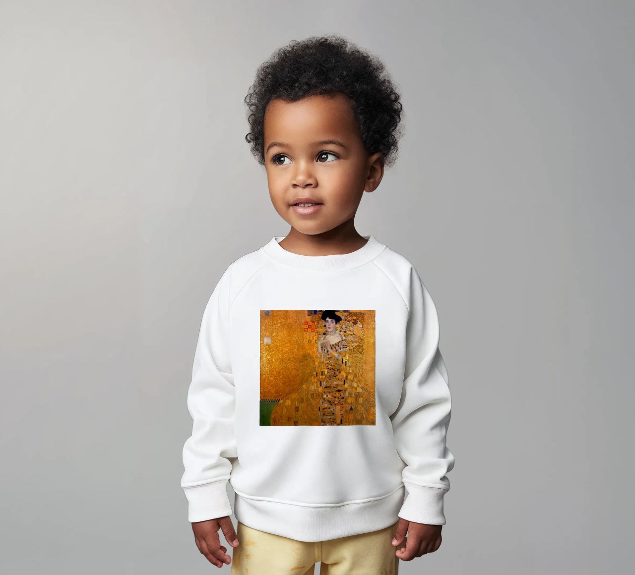 The Woman In Gold Klimt Baby Sweatshirt von venbeshop
