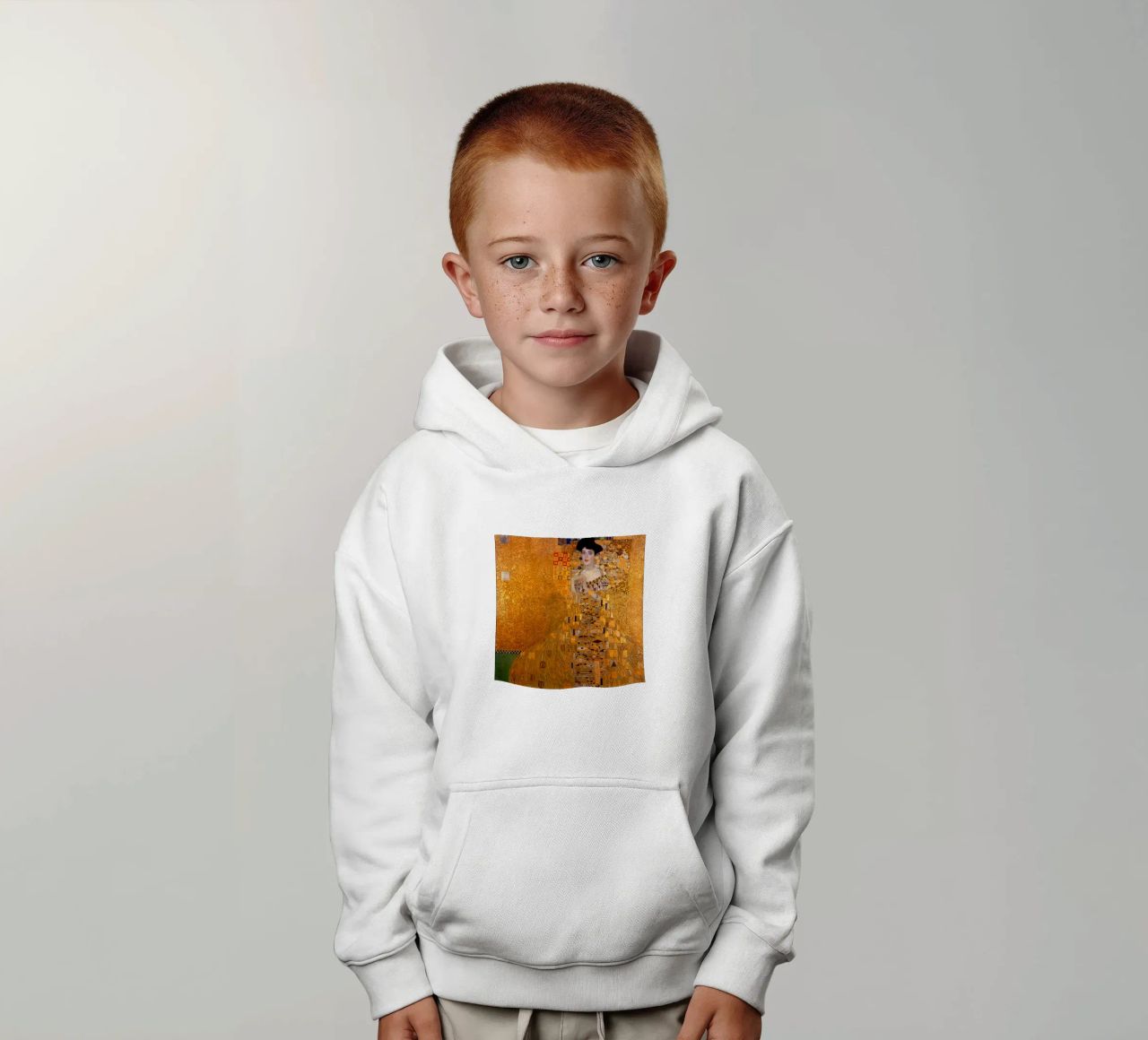 The Woman In Gold Klimt Kinder Hoodie von venbeshop