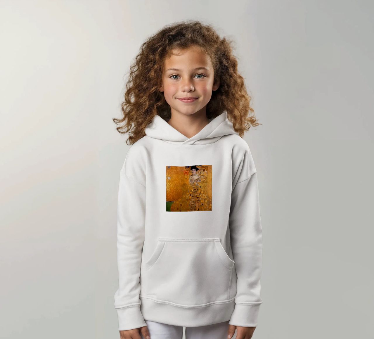 The Woman In Gold Klimt Kinder Hoodie von venbeshop