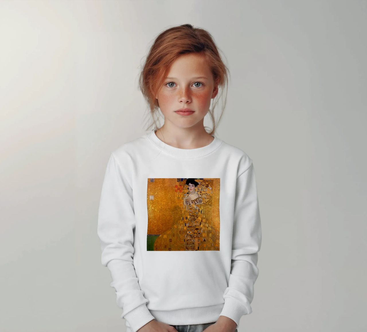 The Woman In Gold Klimt Kinder Sweatshirt von venbeshop