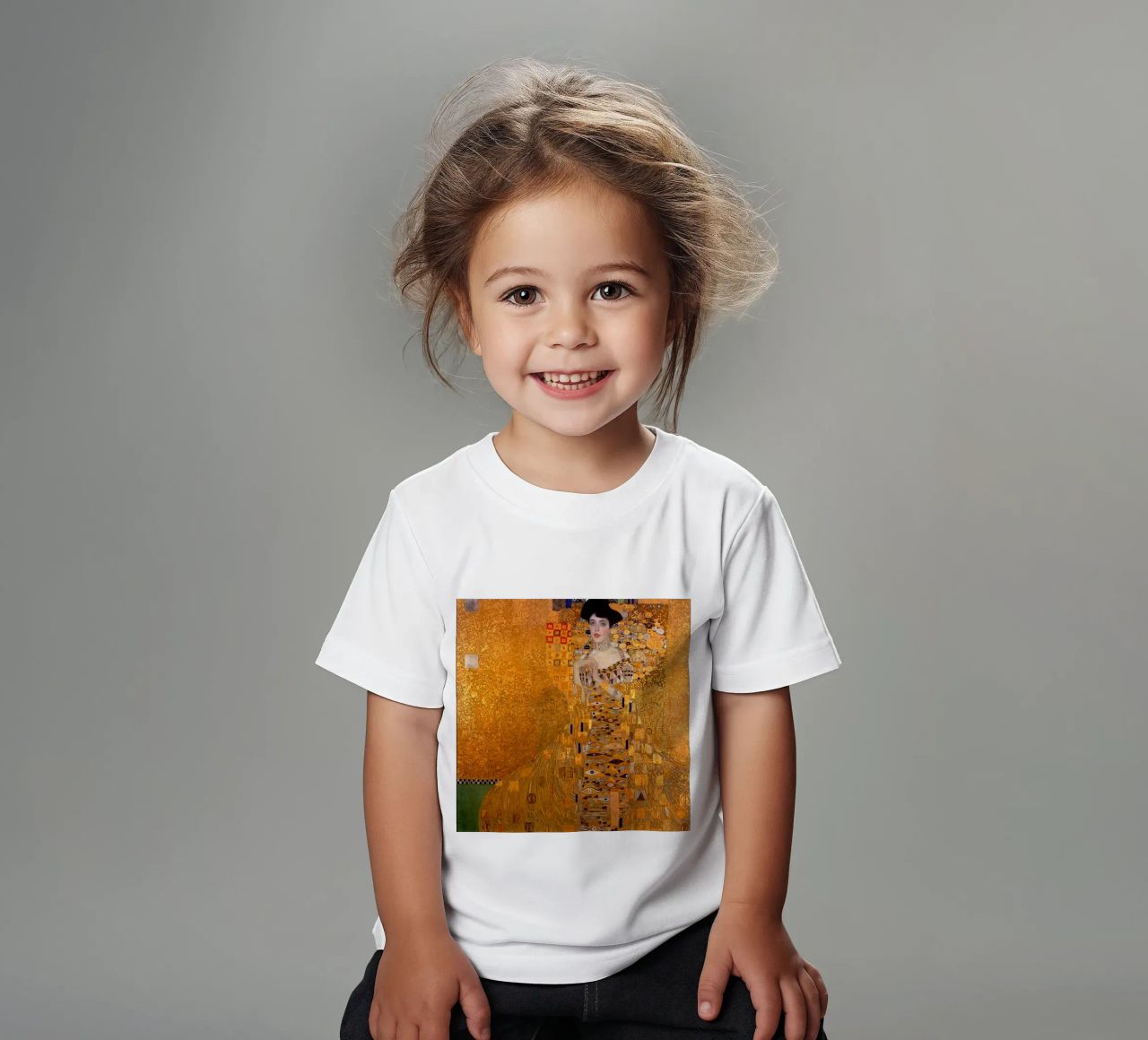 The Woman In Gold Klimt Kinder T-Shirt von venbeshop