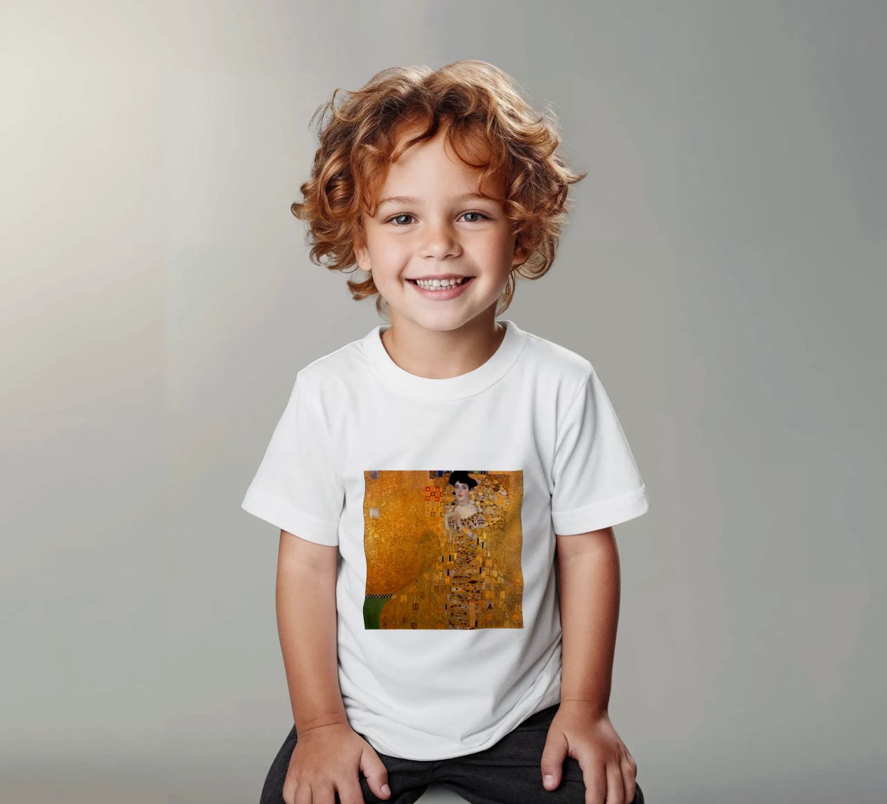 The Woman In Gold Klimt Kinder T-Shirt von venbeshop
