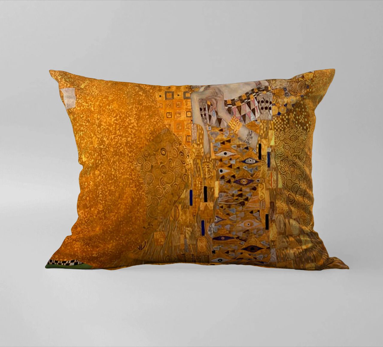 The Woman In Gold Klimt Kissen von venbeshop