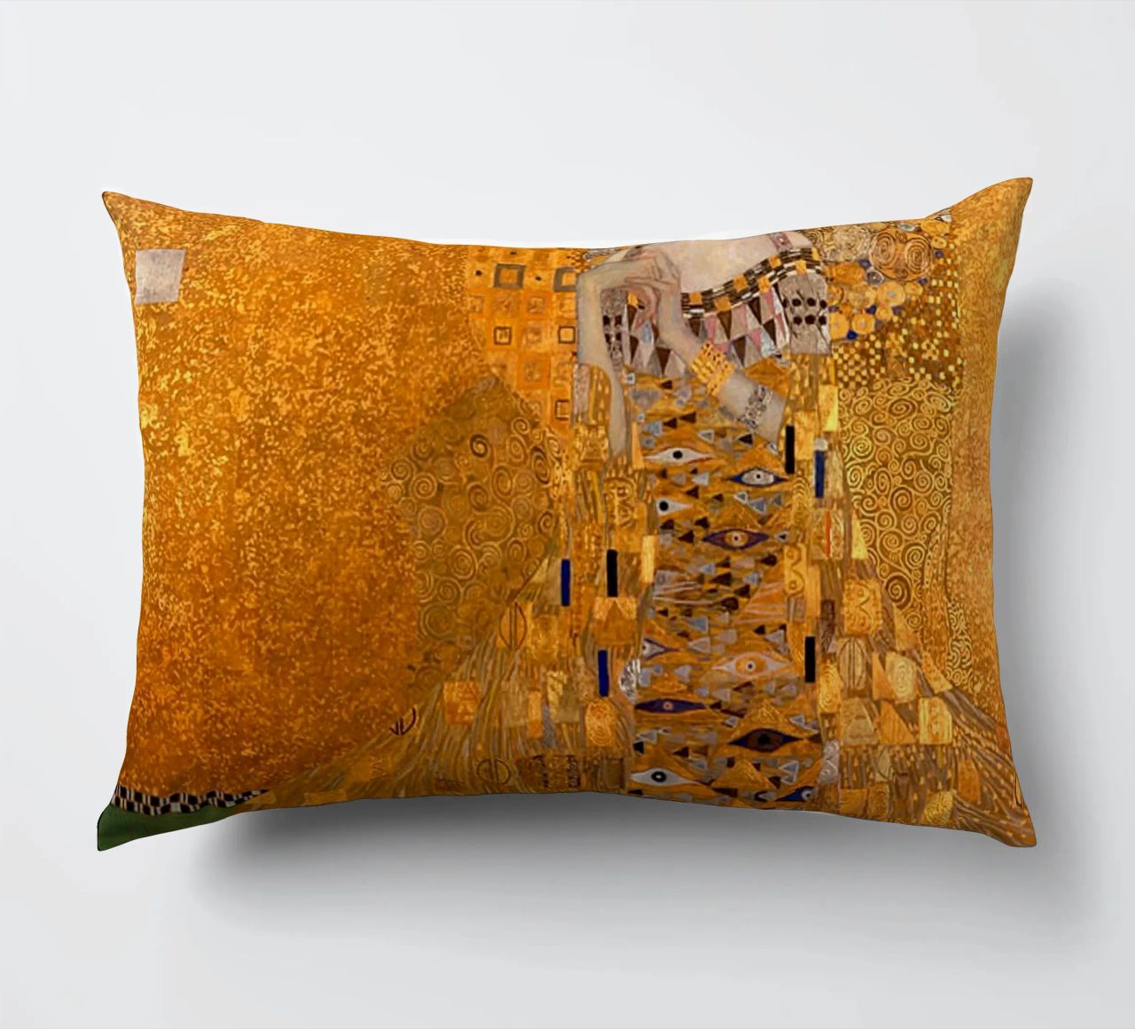 The Woman In Gold Klimt Kissen von venbeshop