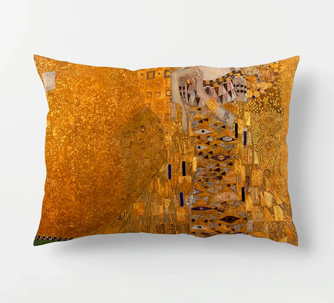 The Woman In Gold Klimt Kissen von venbeshop