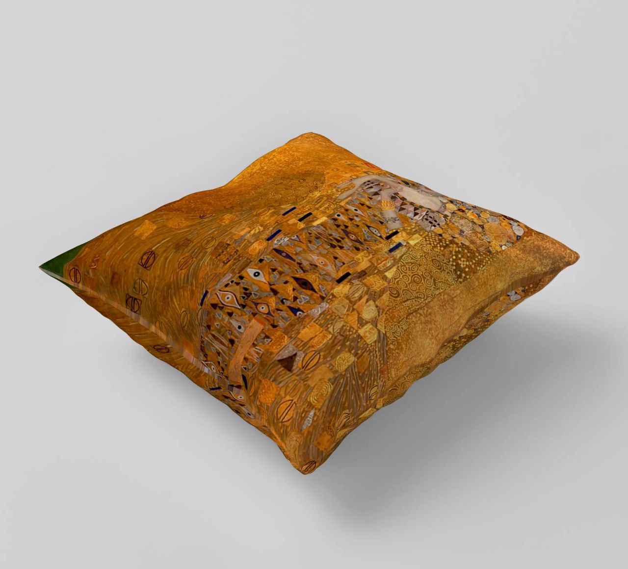 The Woman In Gold Klimt Kissen von venbeshop