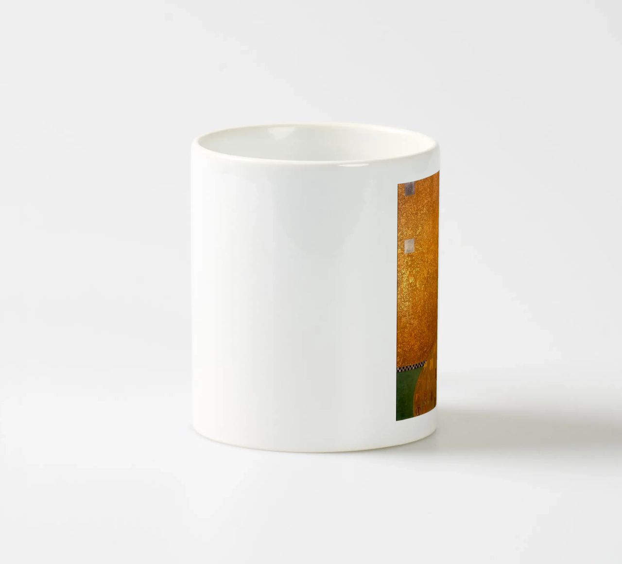The Woman In Gold Klimt Keramik Tasse von venbeshop