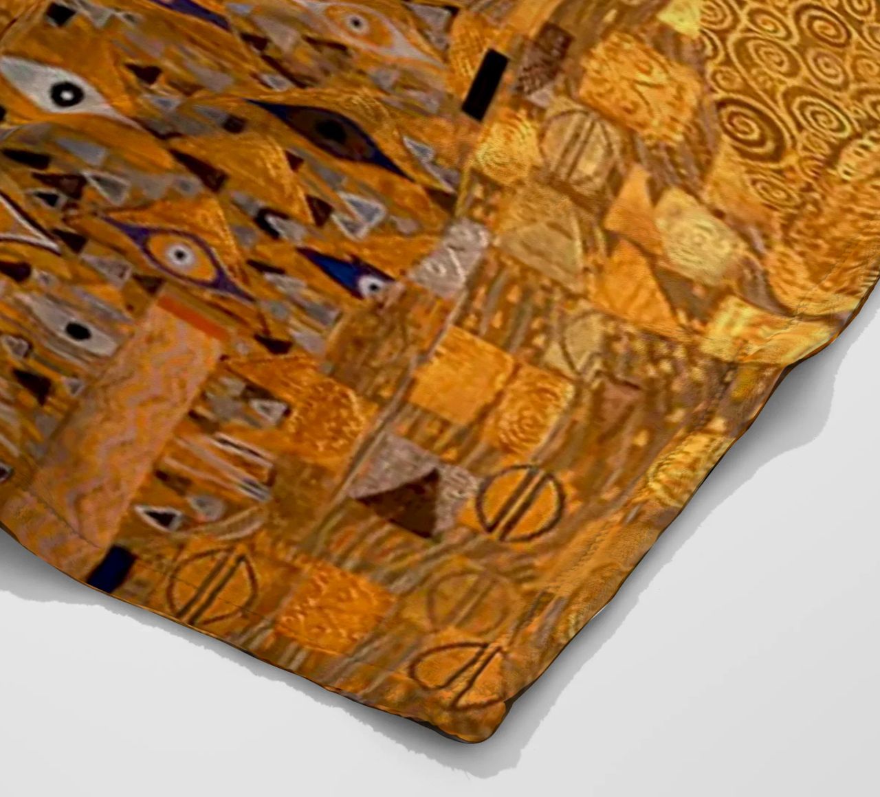 The Woman In Gold Klimt Fleecedecke von venbeshop