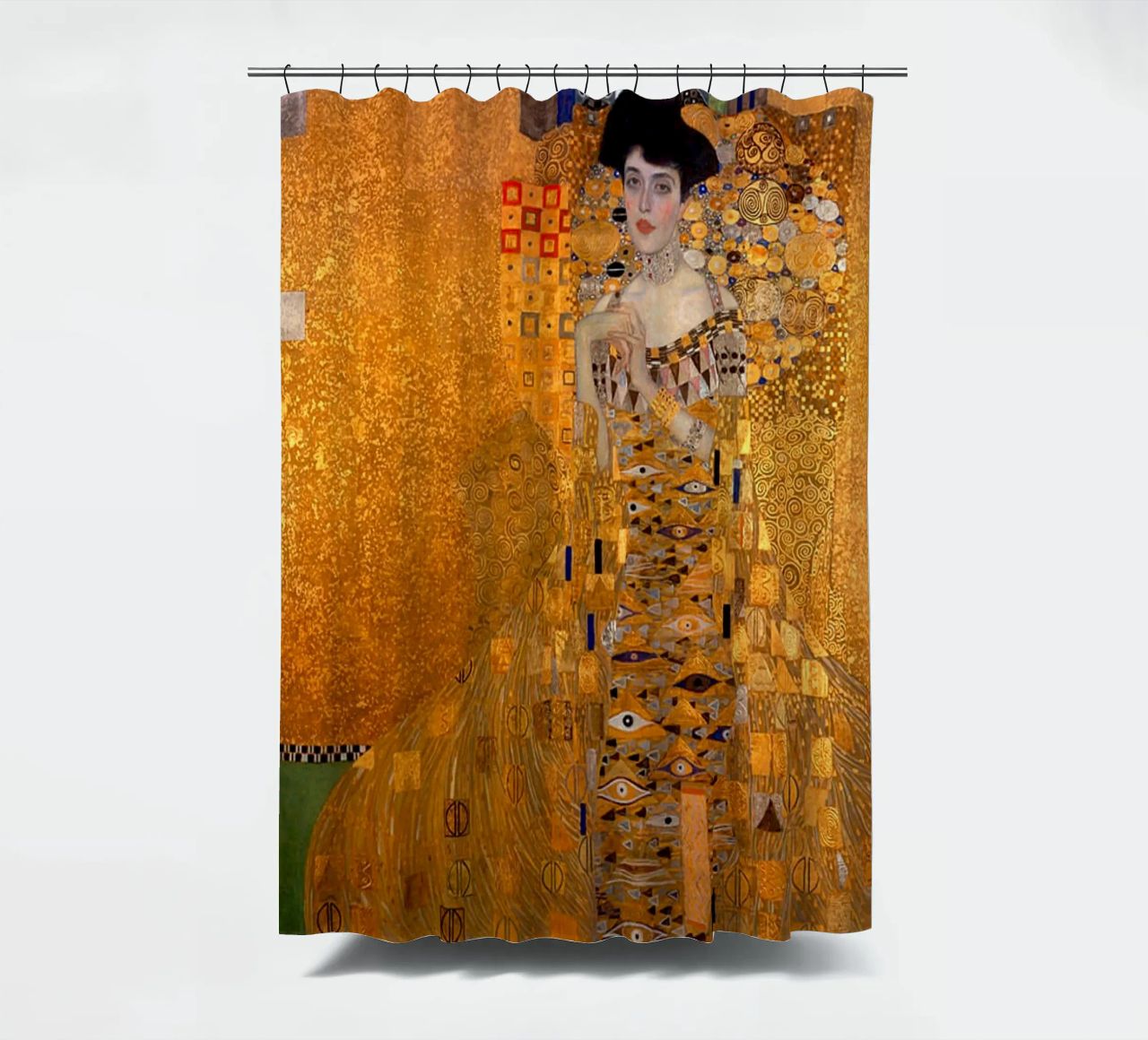 The Woman In Gold Klimt Duschvorhang von venbeshop