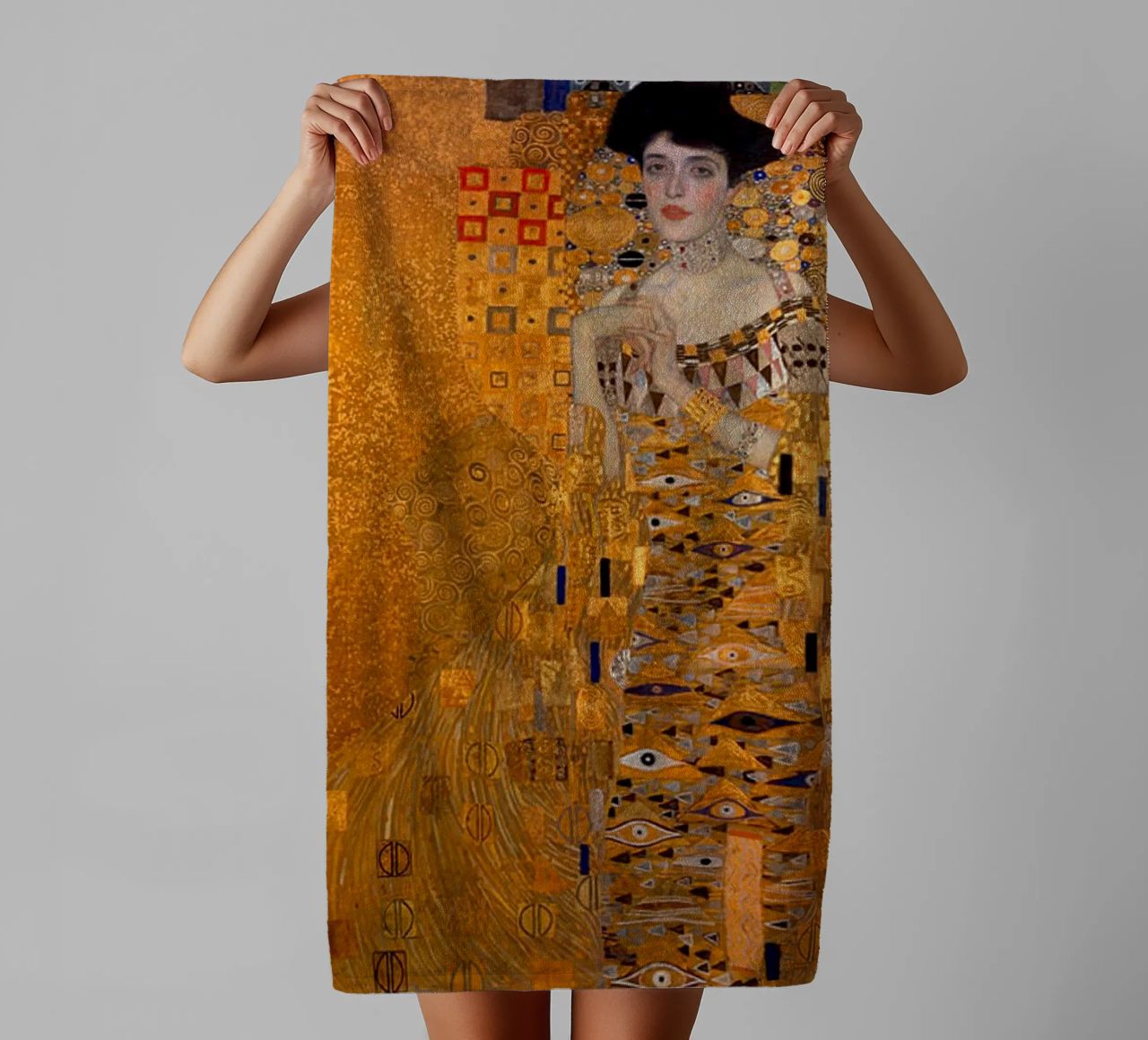 The Woman In Gold Klimt Handtuch von venbeshop