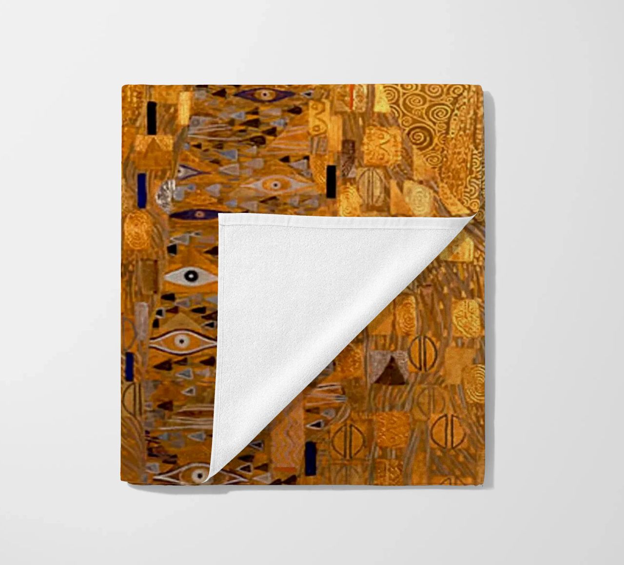 The Woman In Gold Klimt Strandtuch von venbeshop
