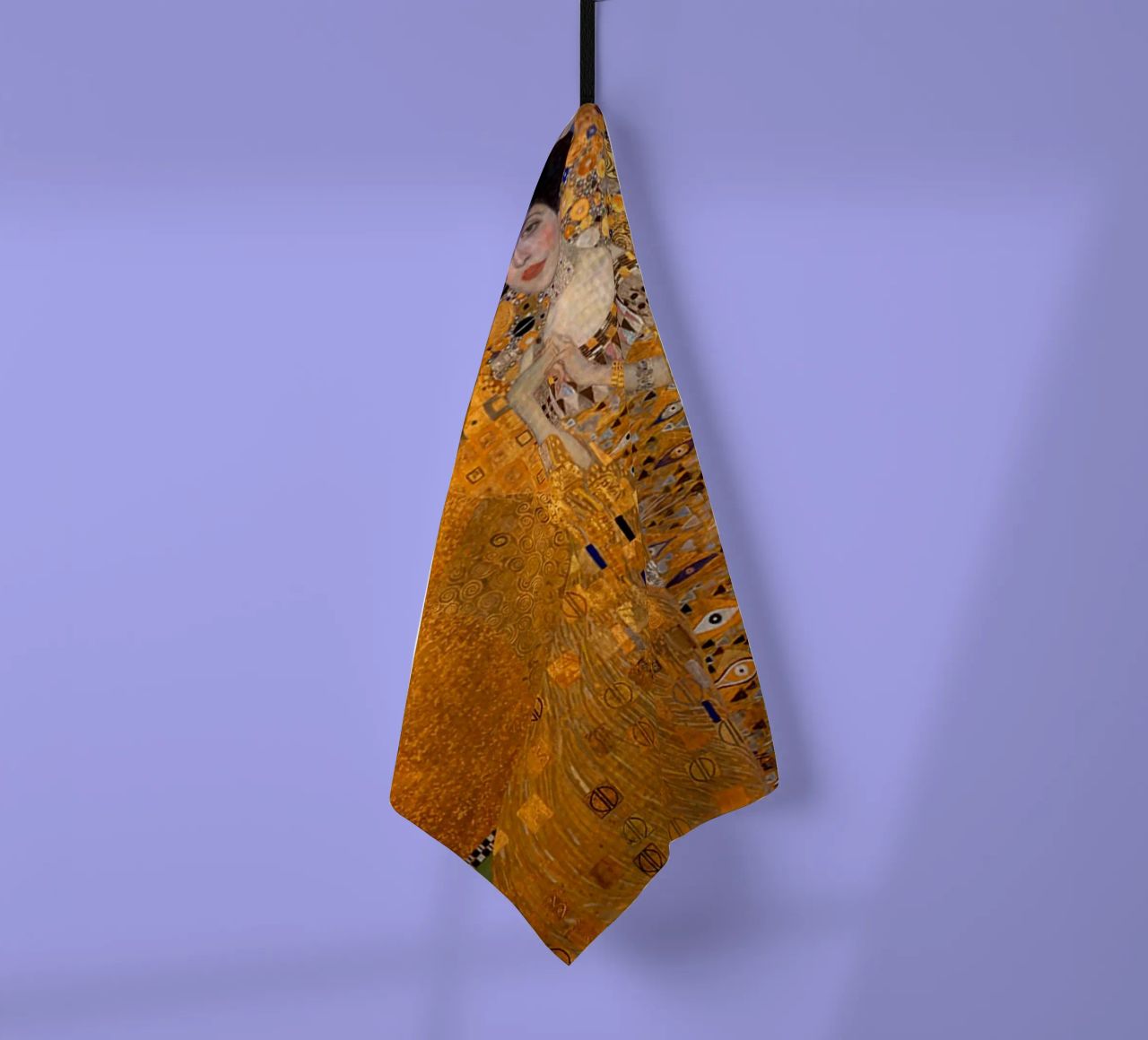 The Woman In Gold Klimt Geschirrtuch von venbeshop