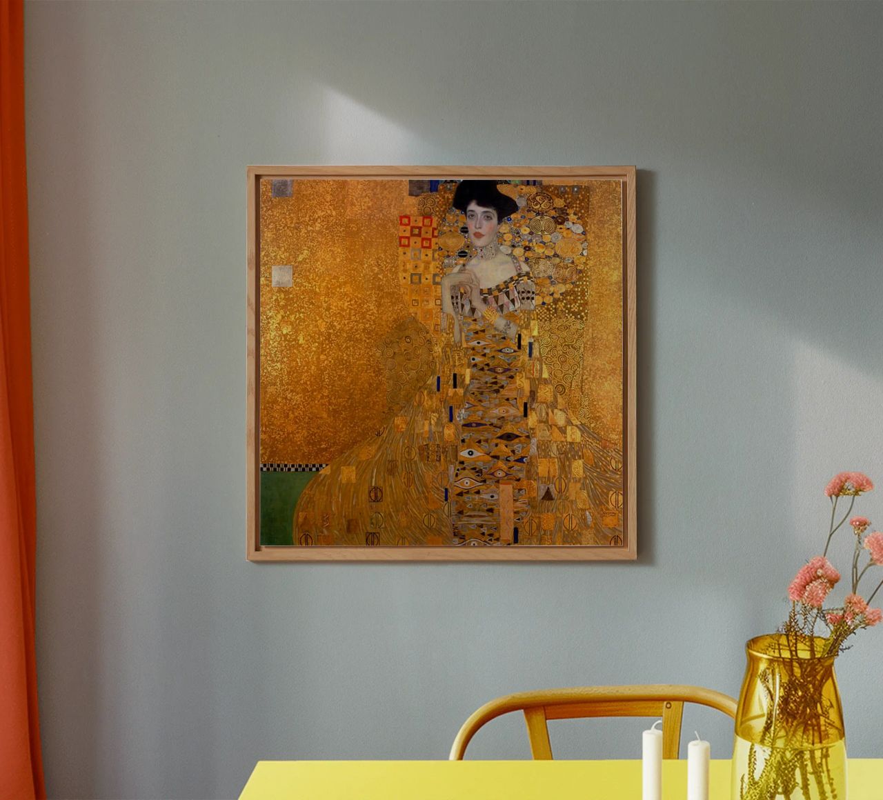 The Woman In Gold Klimt Alu-Dibond von venbeshop
