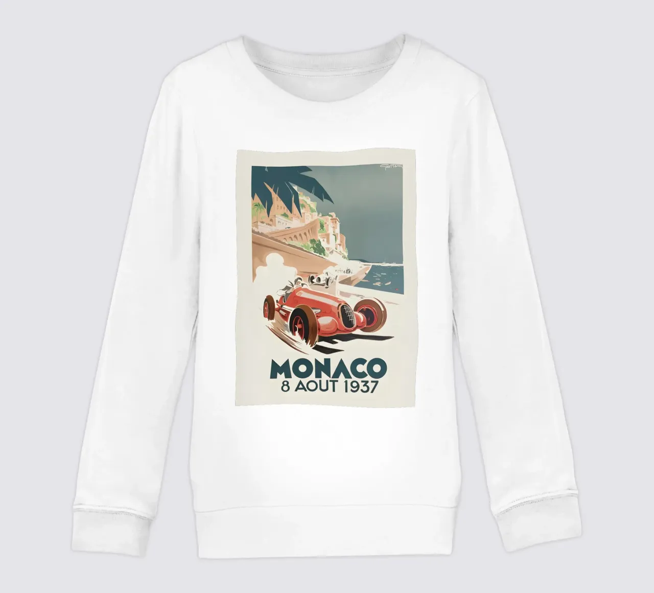 Monaco maggio 1937 felpa bambino da AUTOSHOOT