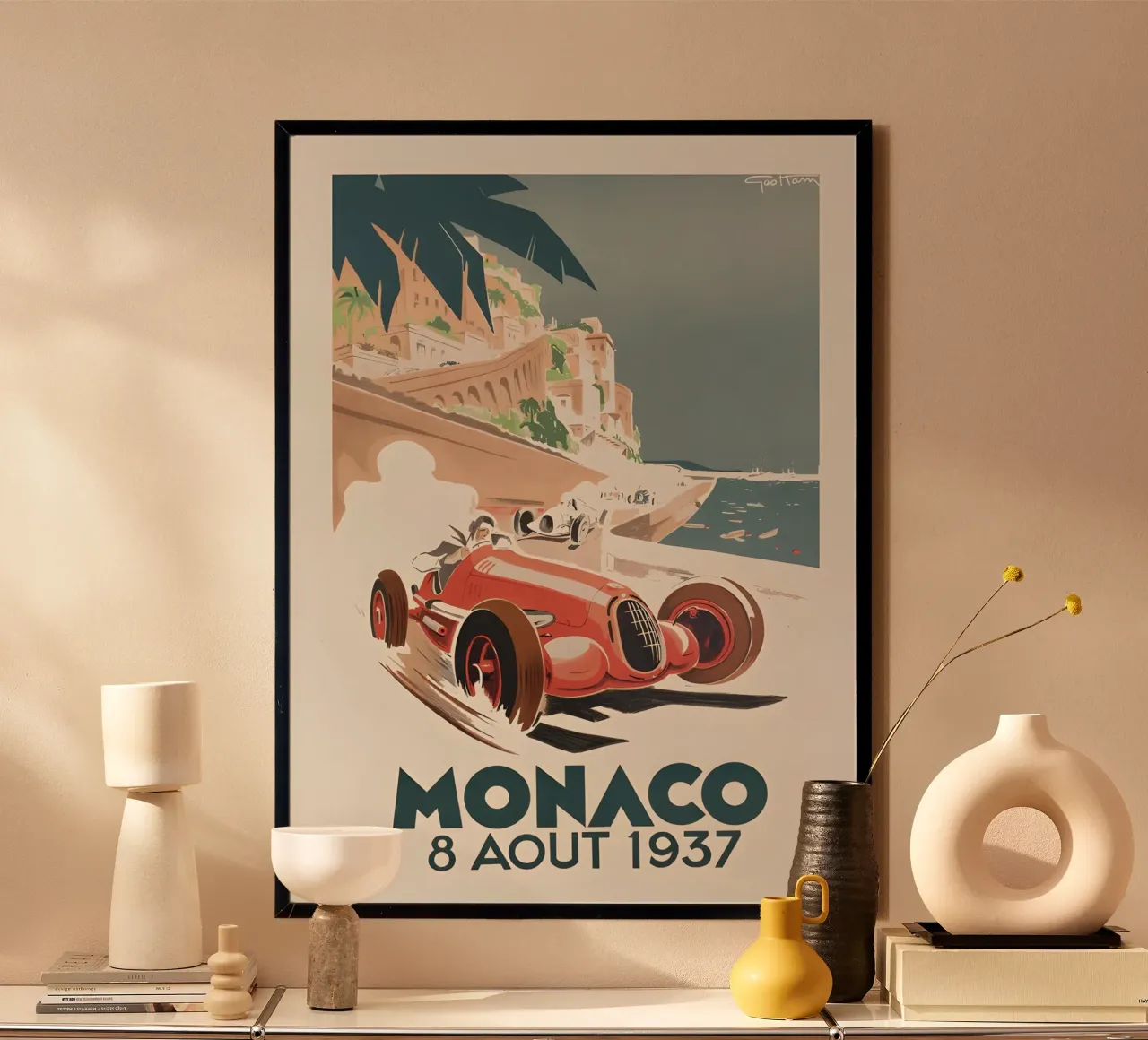 Monaco maggio 1937 carta hahnemühle da AUTOSHOOT