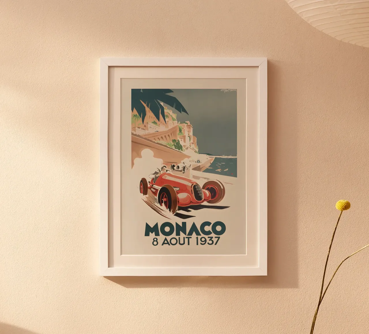 Monaco maggio 1937 carta hahnemühle da AUTOSHOOT