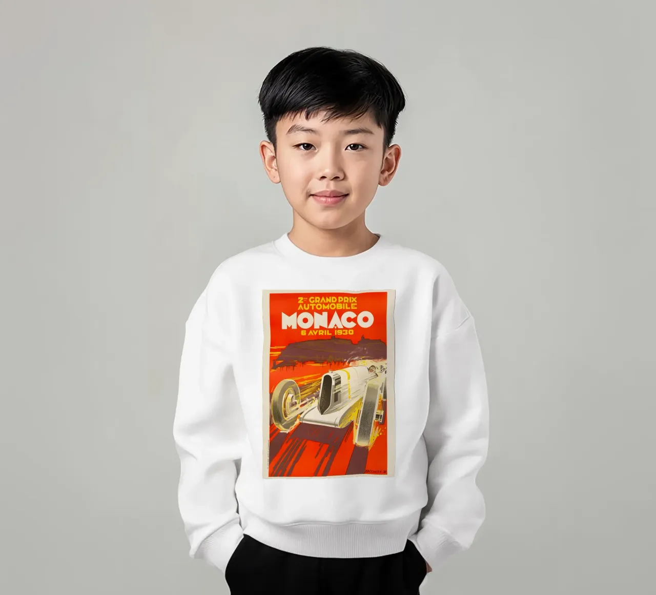 Gran Premio di Monaco felpa bambino da AUTOSHOOT