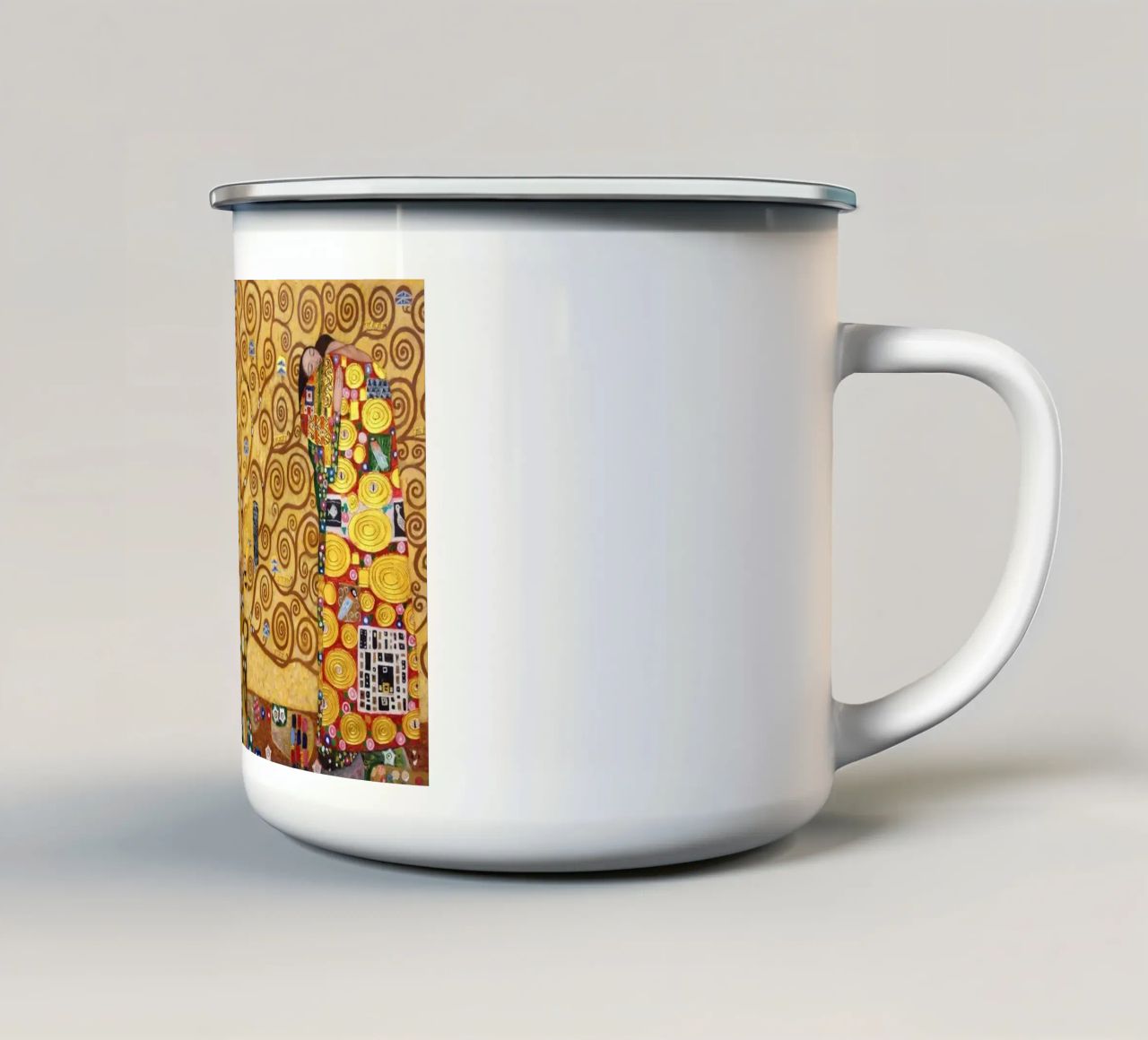 L'albero della vita Klimt tazza in smalto da venbeshop