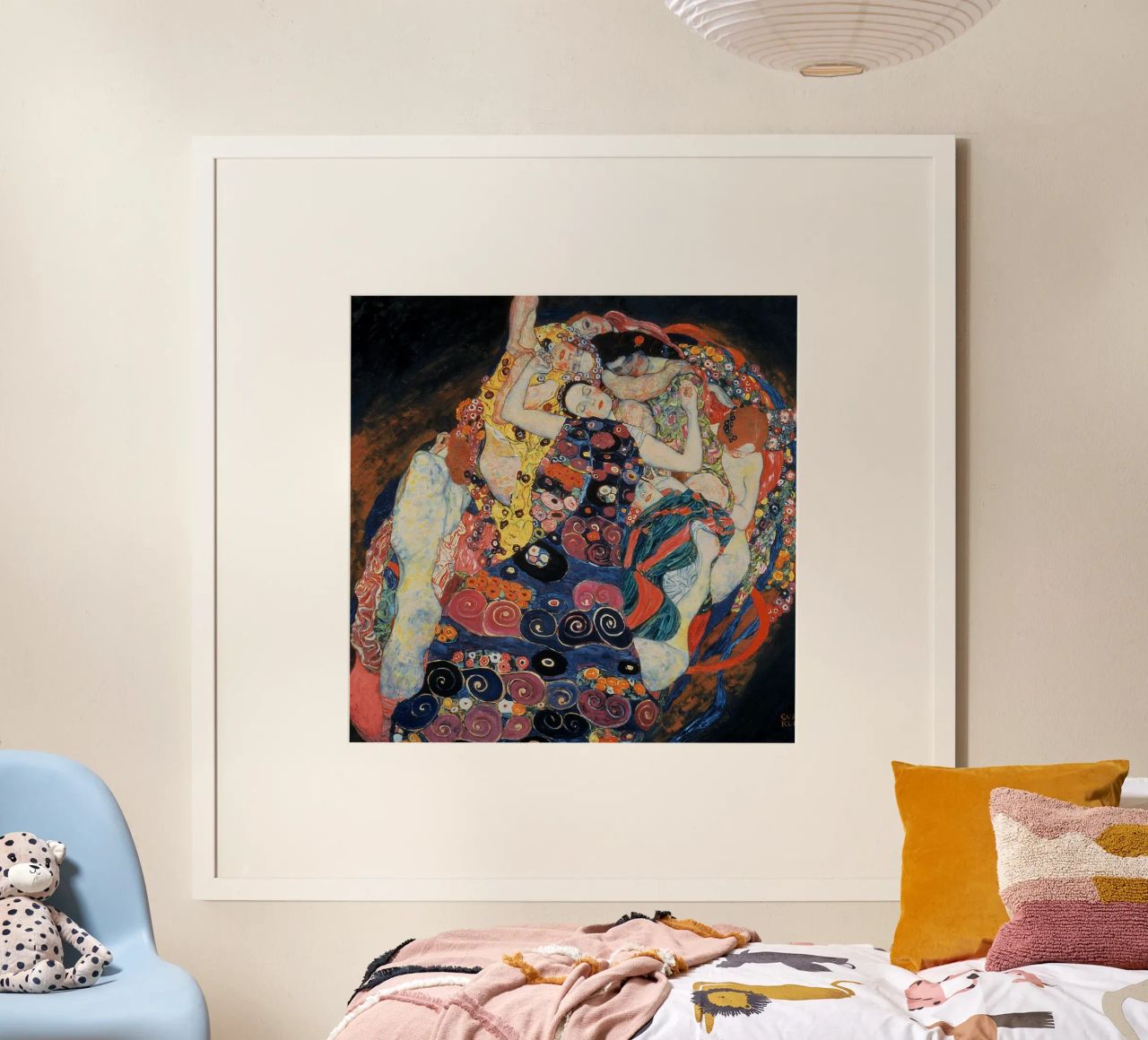 The Virgin 1913 Klimt Poster von venbeshop
