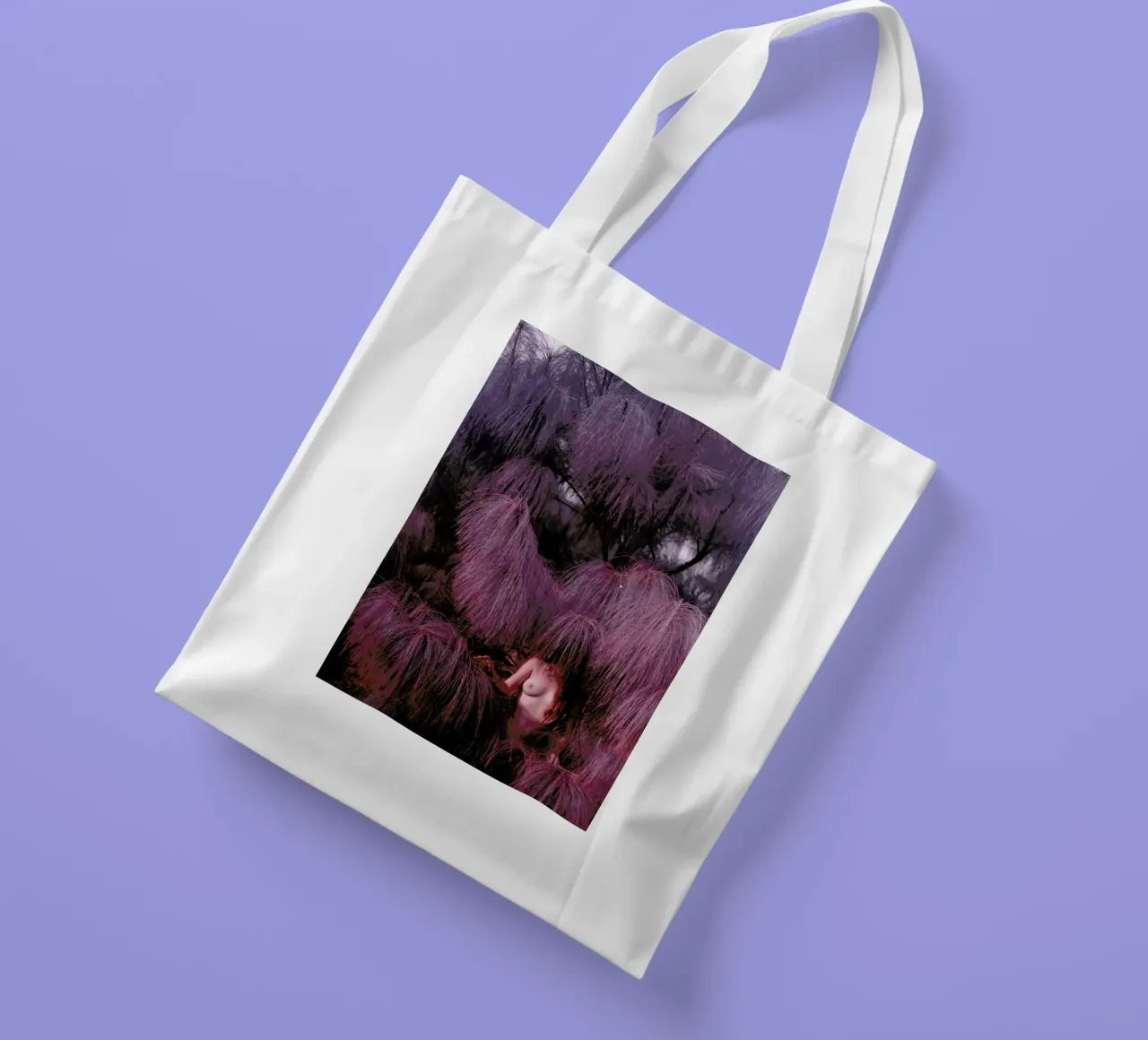 HARDEST SOFT 1 borsa in juta da Ana Topoleanu