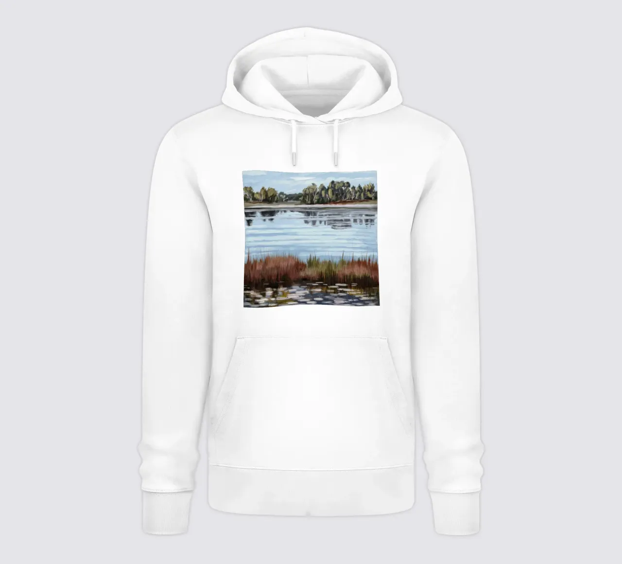 Mirror Lake Serenity sudadera con capucha de Verve Pigments