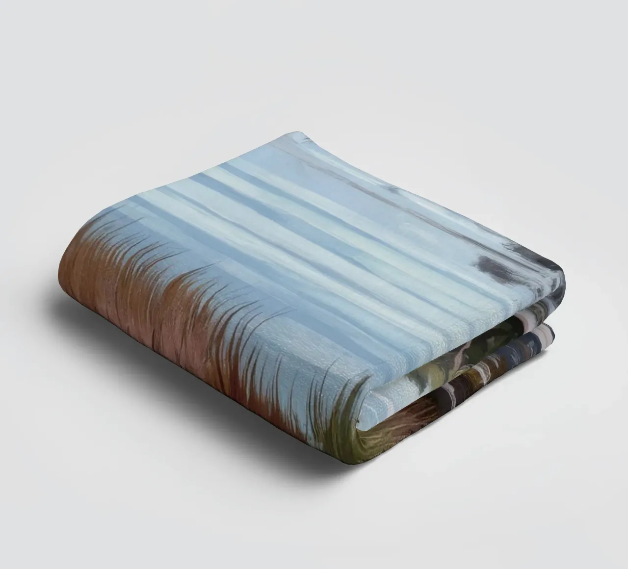 Mirror Lake Serenity towel by Verve Pigments