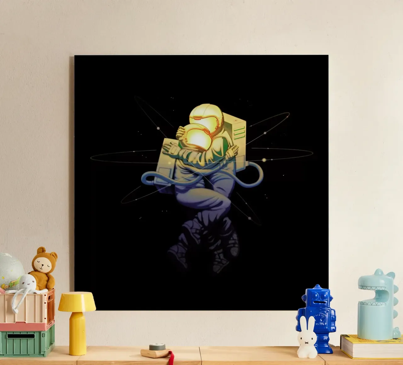 Astro Love plexiglass da Tobe Fonseca