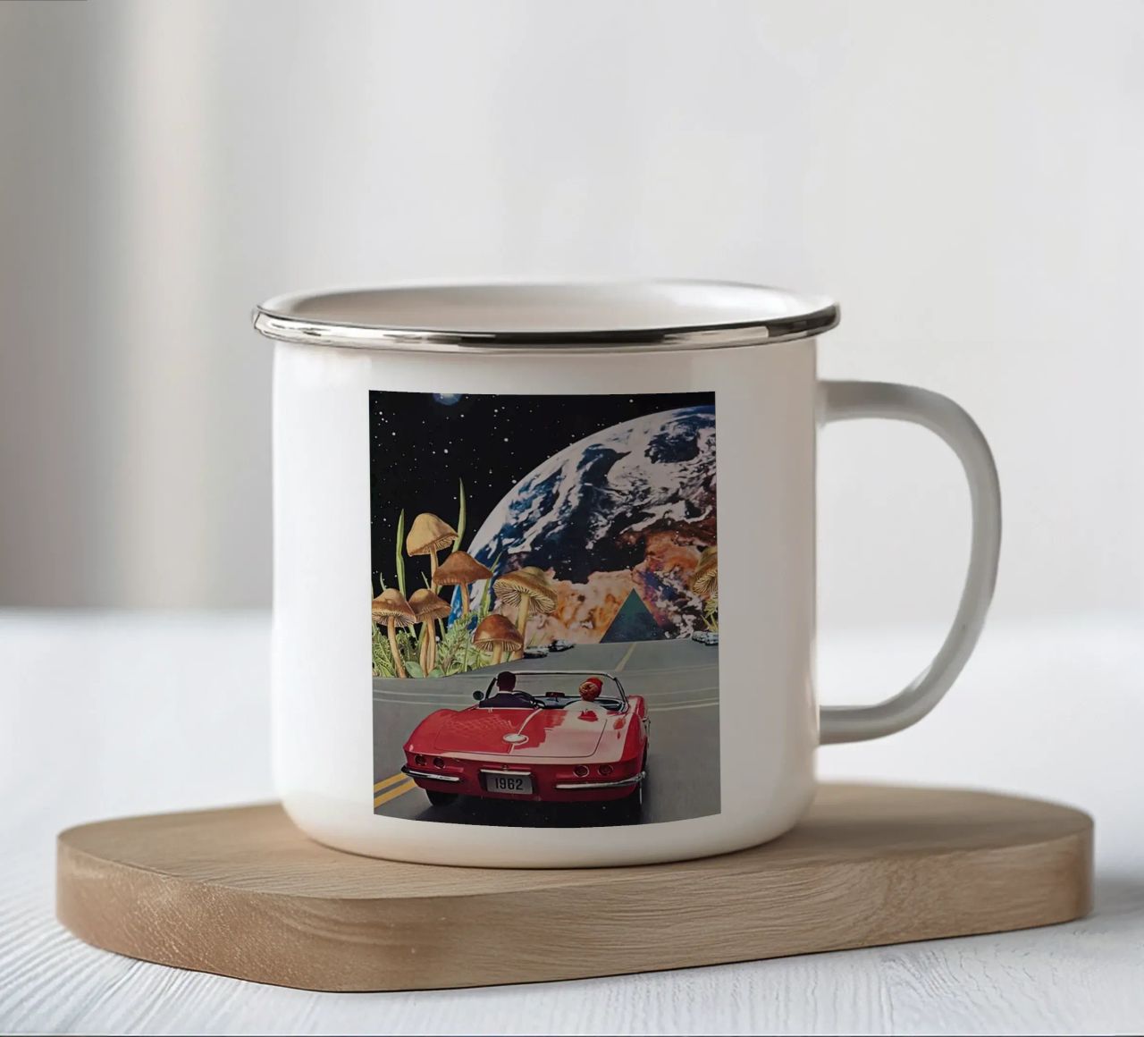 Joyride Retro tazza in smalto da Art of Saying