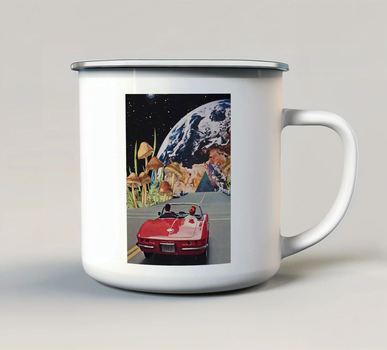 Joyride Retro tazza in smalto da Art of Saying