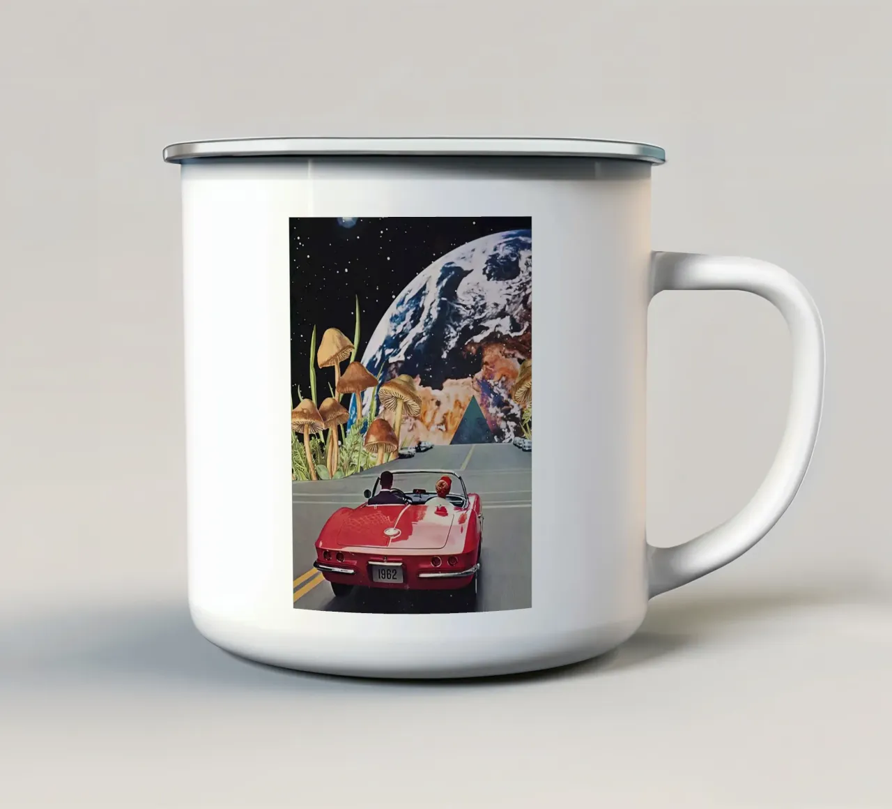 Joyride Retro tazza in smalto da Art of Saying