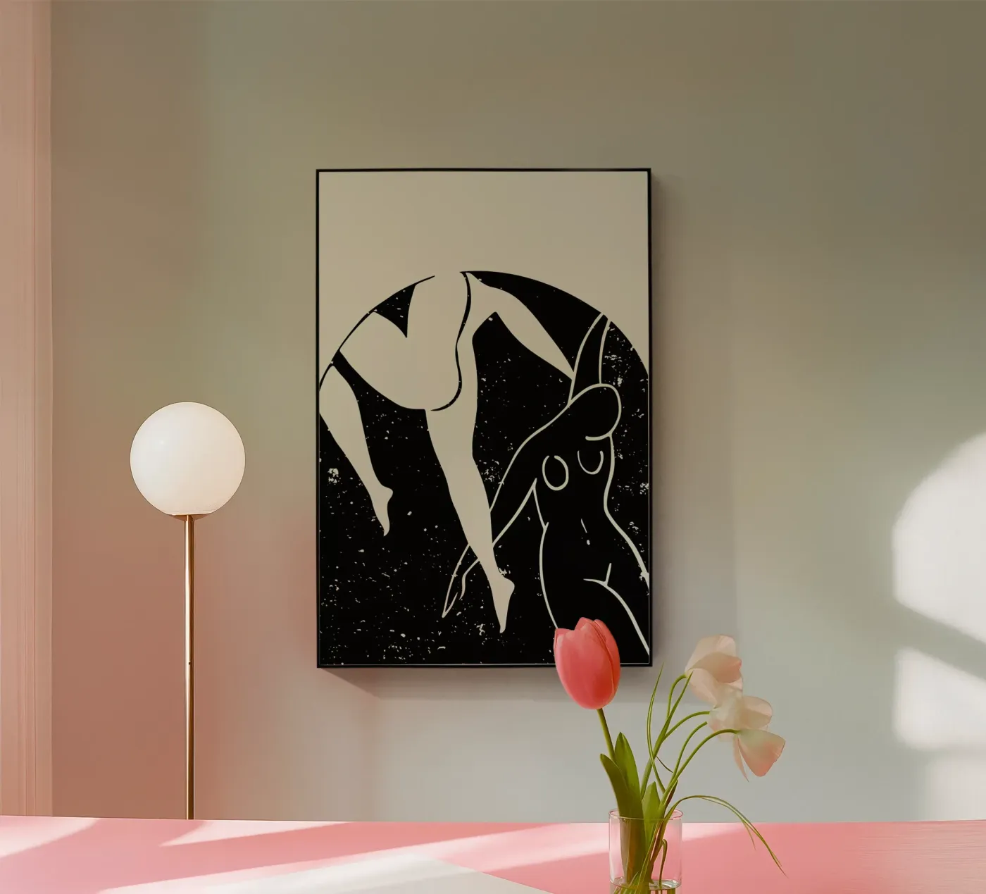 Dancers plexiglas de Graphite